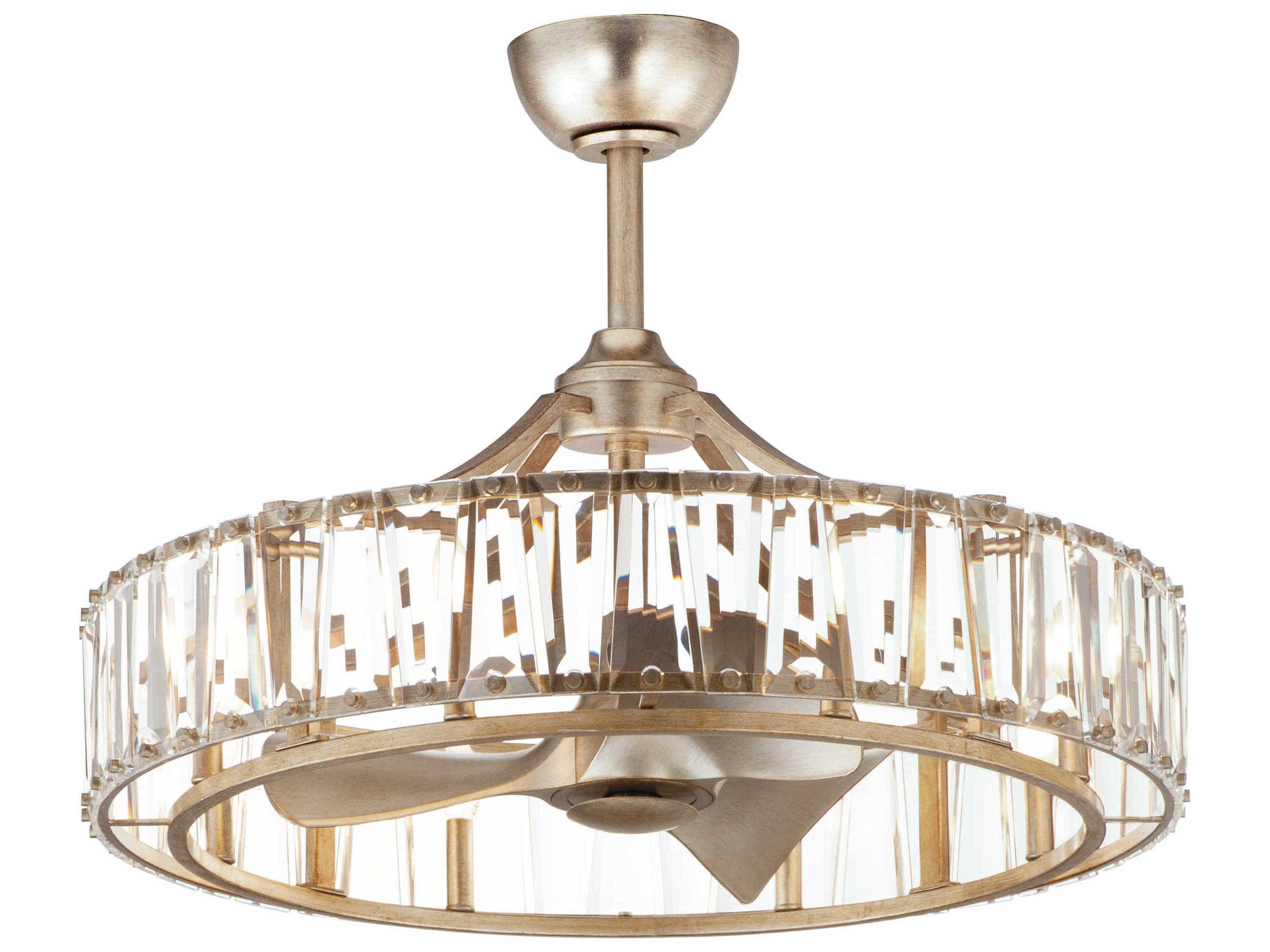 Odeon 8-Light 33" LED Ceiling Fan