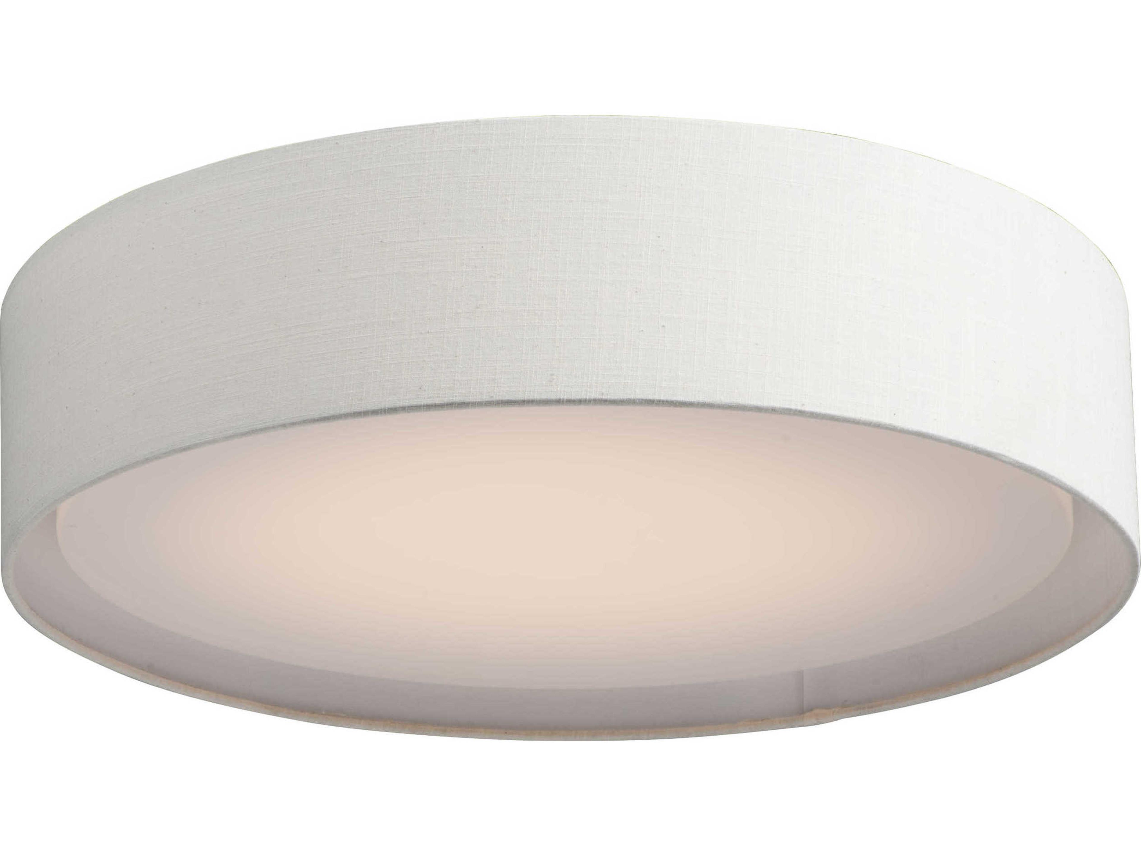 Prime 5-Light White LED Drum Flush Mount