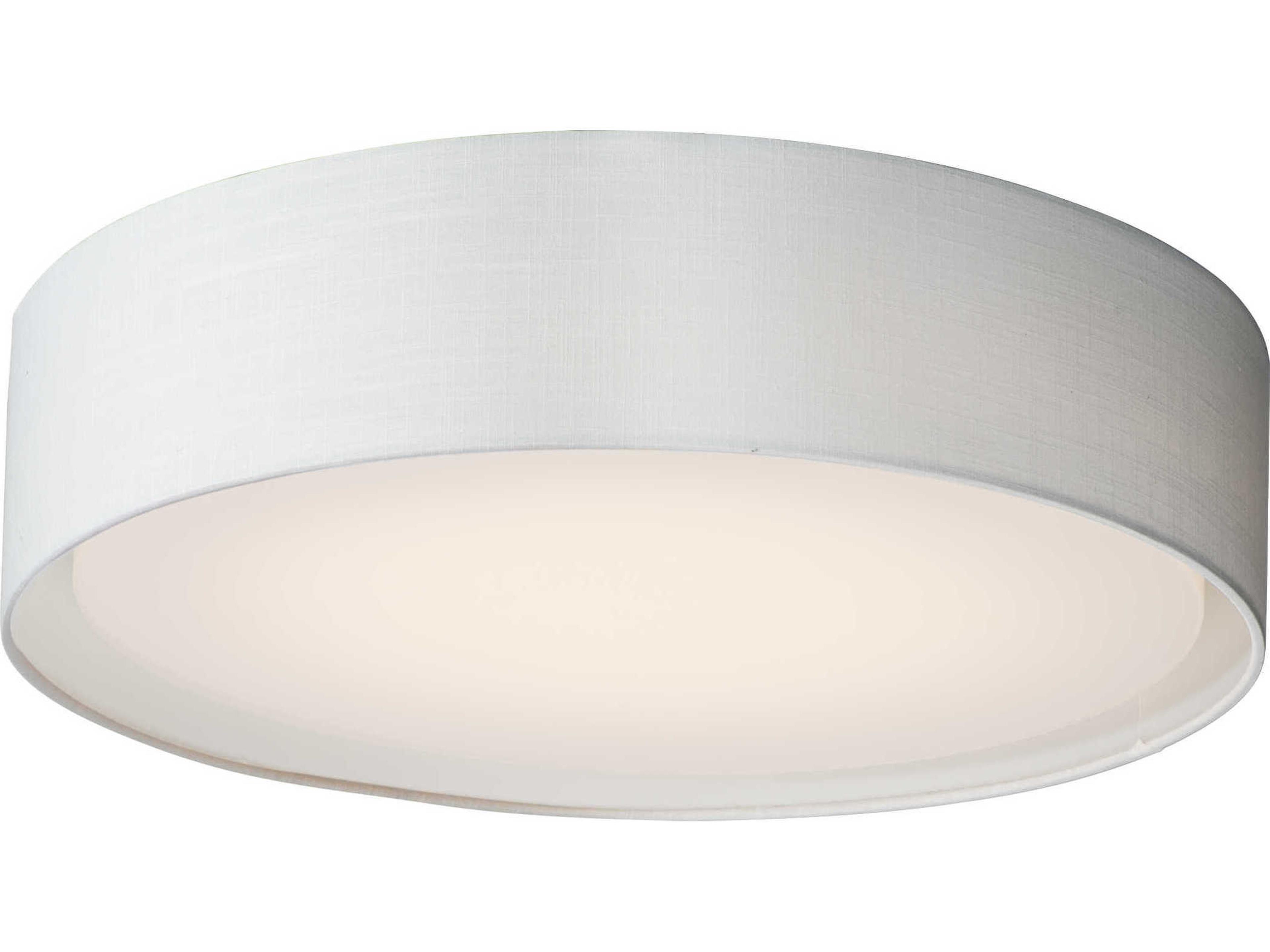Prime 5-Light White LED Drum Flush Mount