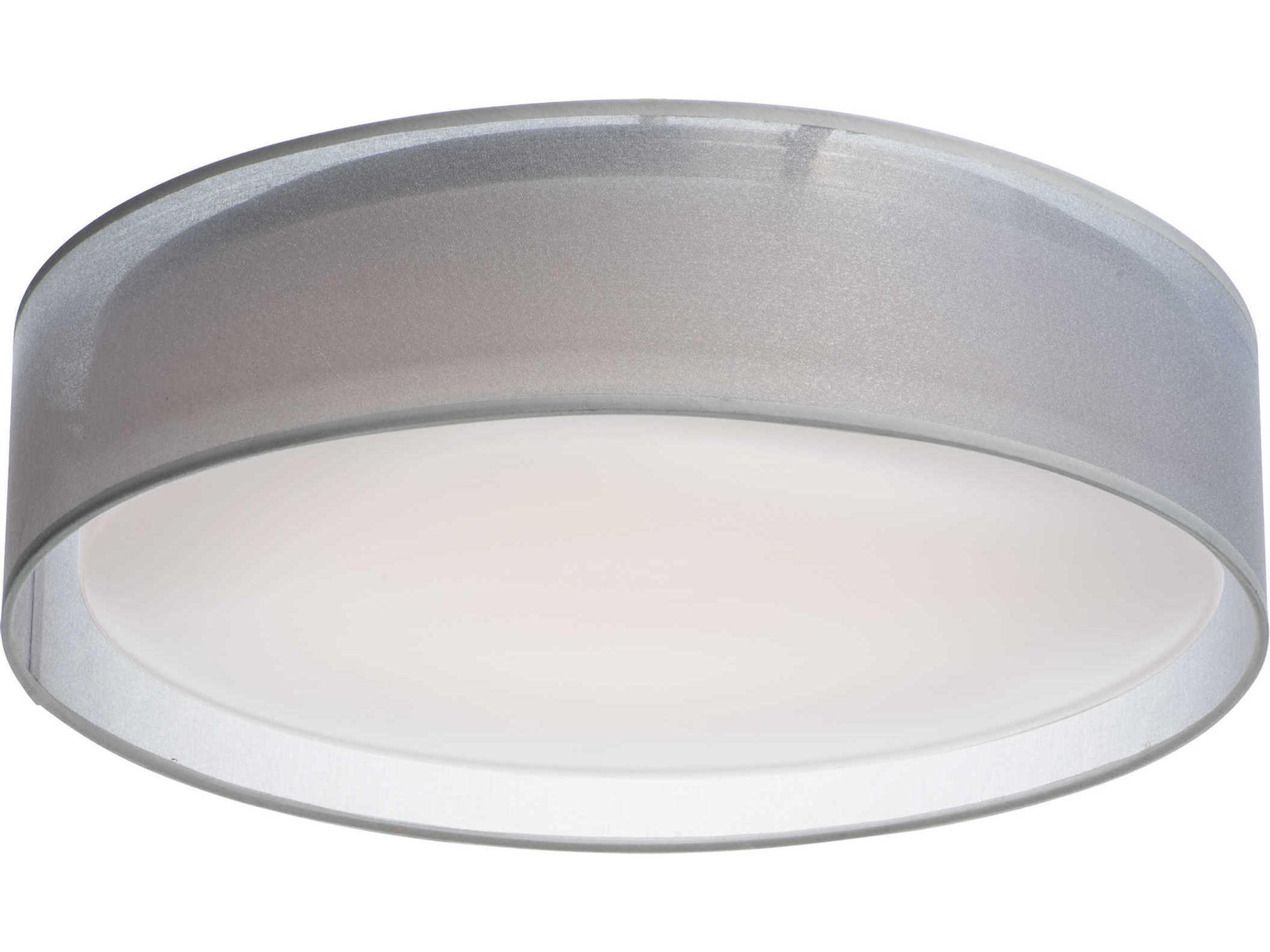 Prime 5-Light Gray LED Drum Flush Mount