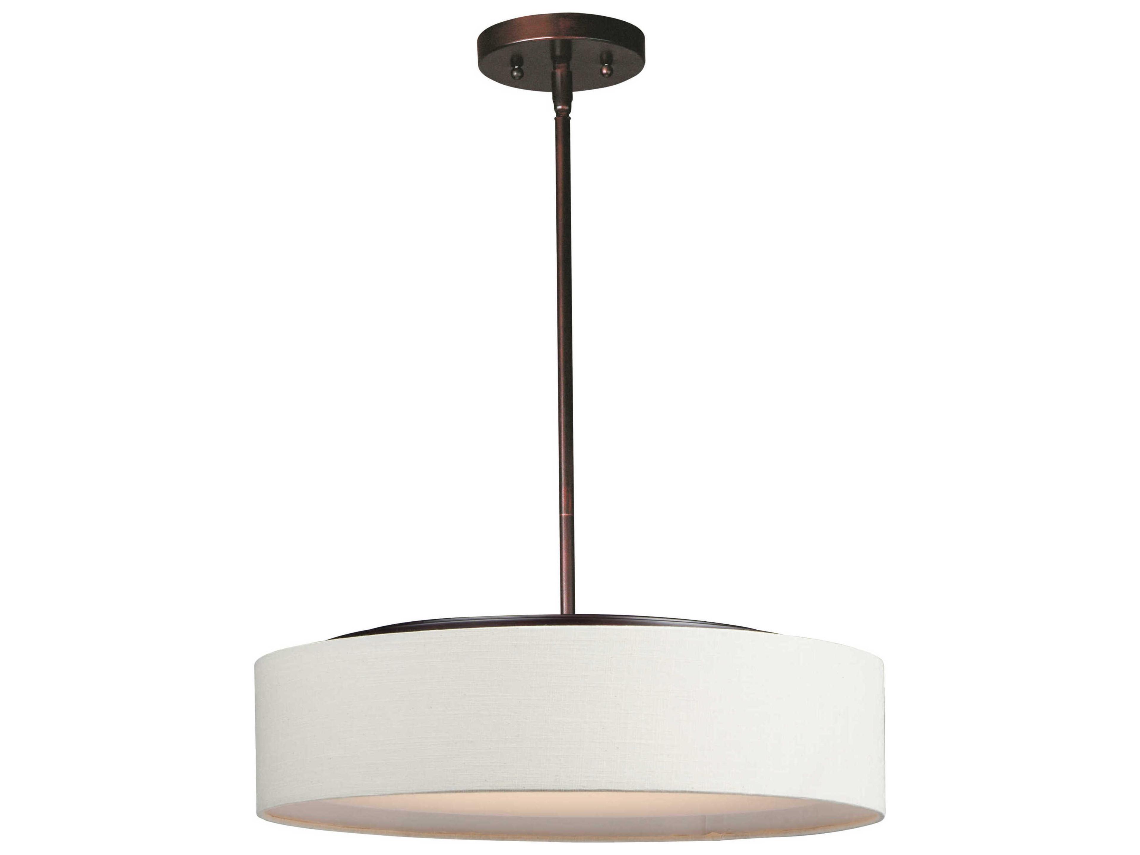 Prime 5-Light Oil Rubbed Bronze LED Drum Pendant