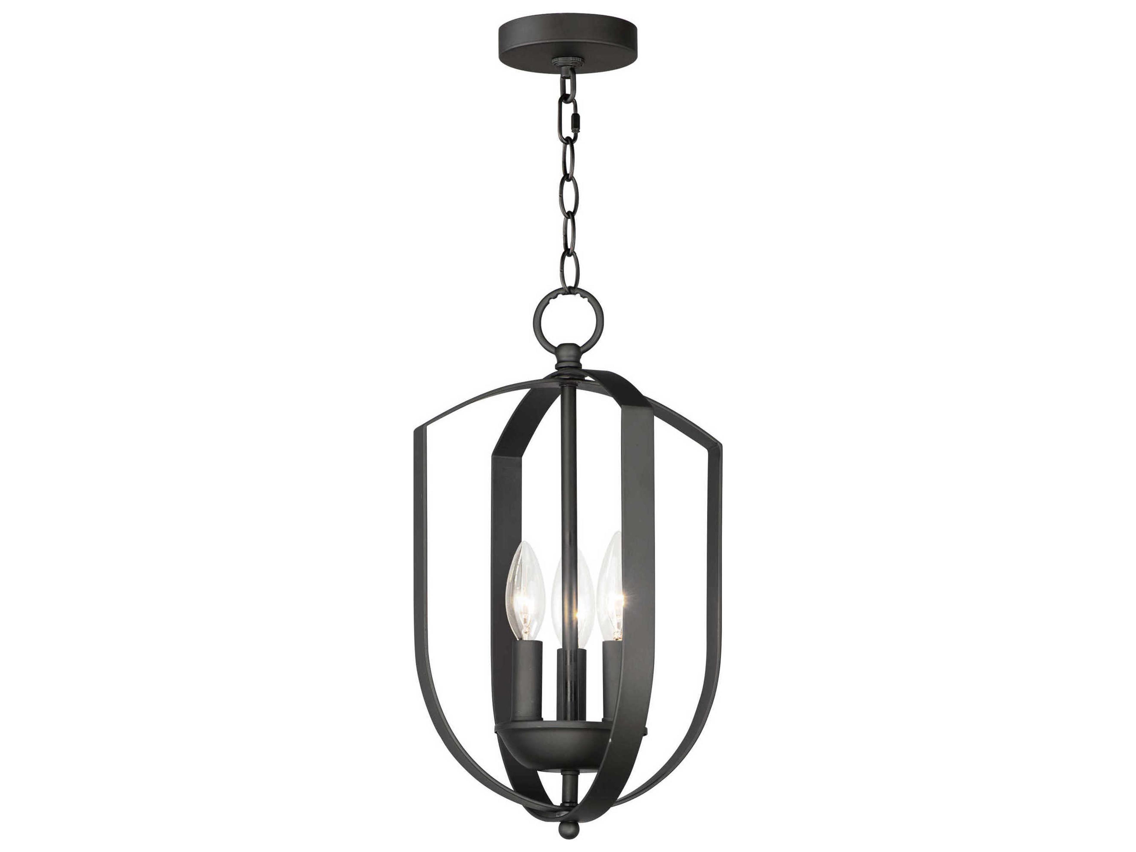 Provident 3-Light Black Candelabra Chandelier