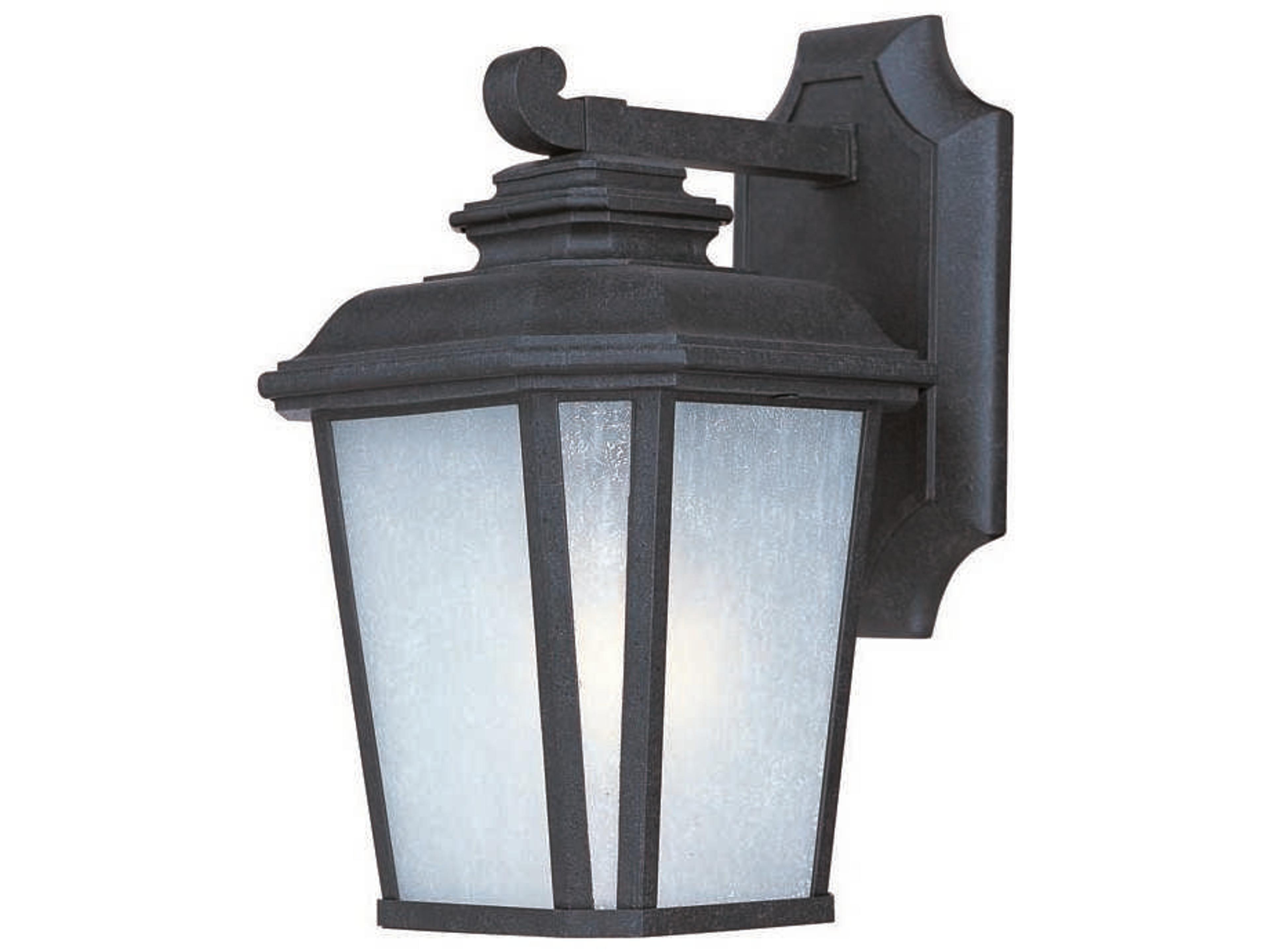 Radcliffe & Weathered Frost Glass Incandescent Outdoor Wall Light