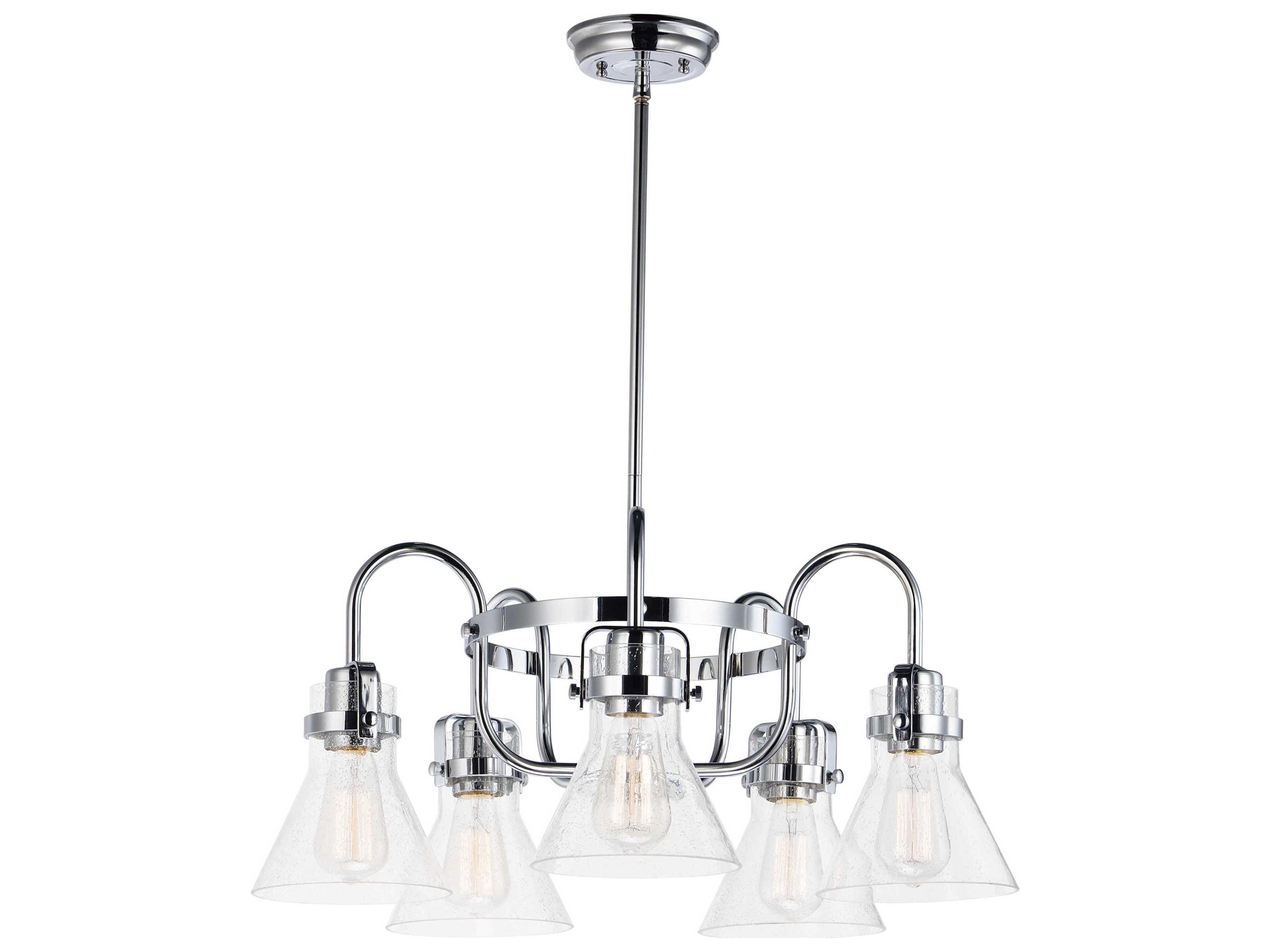 Seafarer 5-Light Polished Chrome Chandelier