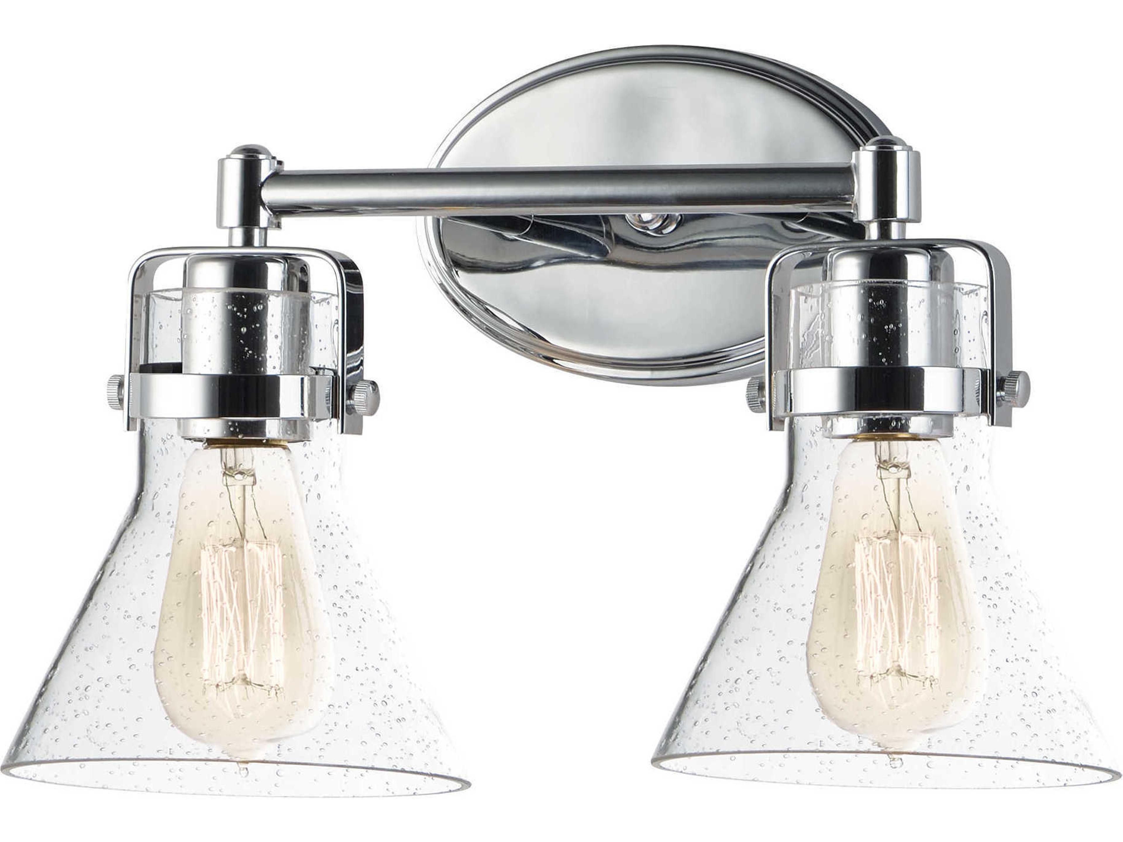 Seafarer 2-Light Polished Chrome Vanity Light