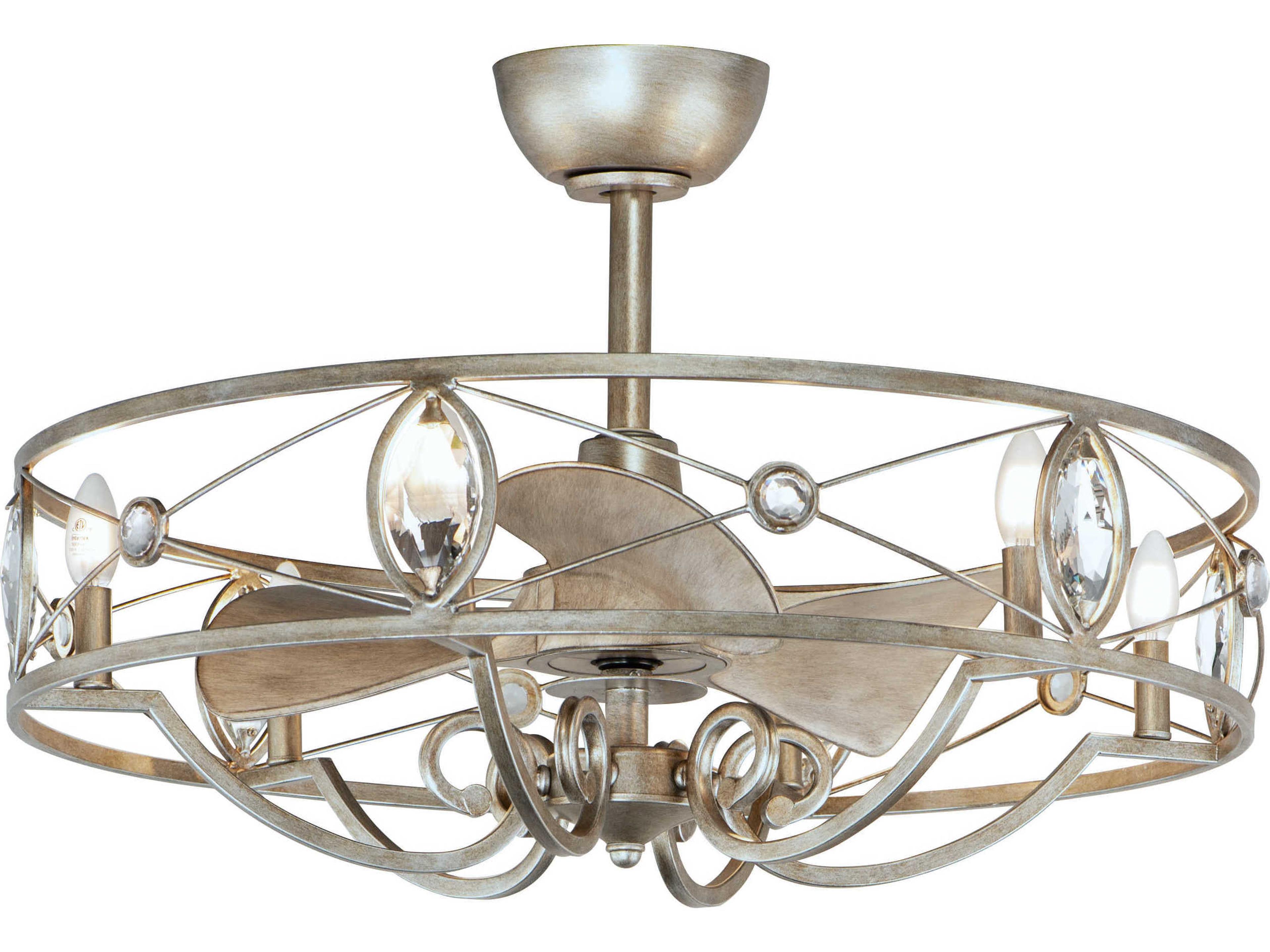 Maxim Lighting Solitaire 6 - Light 31" LED Ceiling Fan