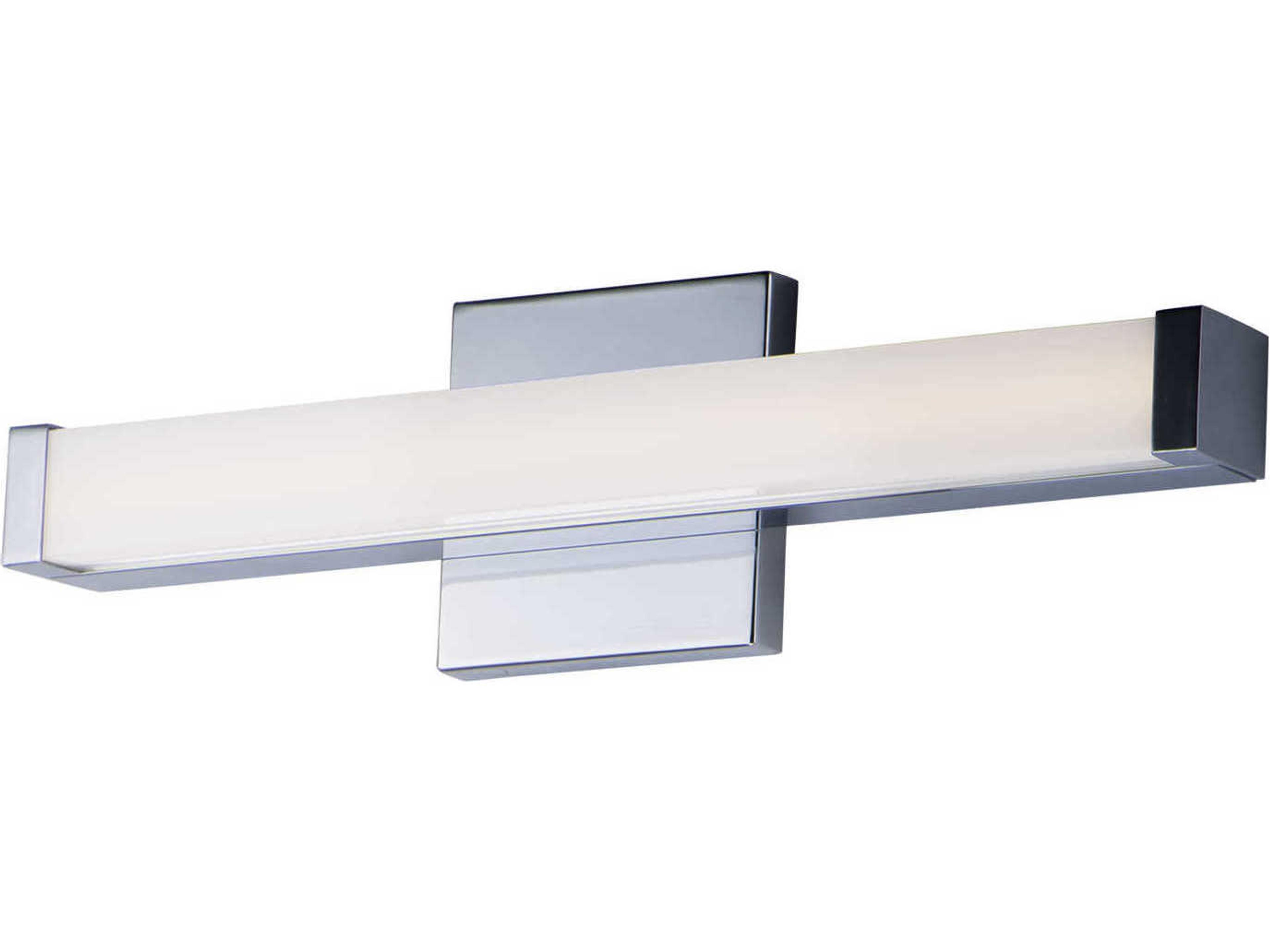 Spec Polished Chrome LED Vanity Light