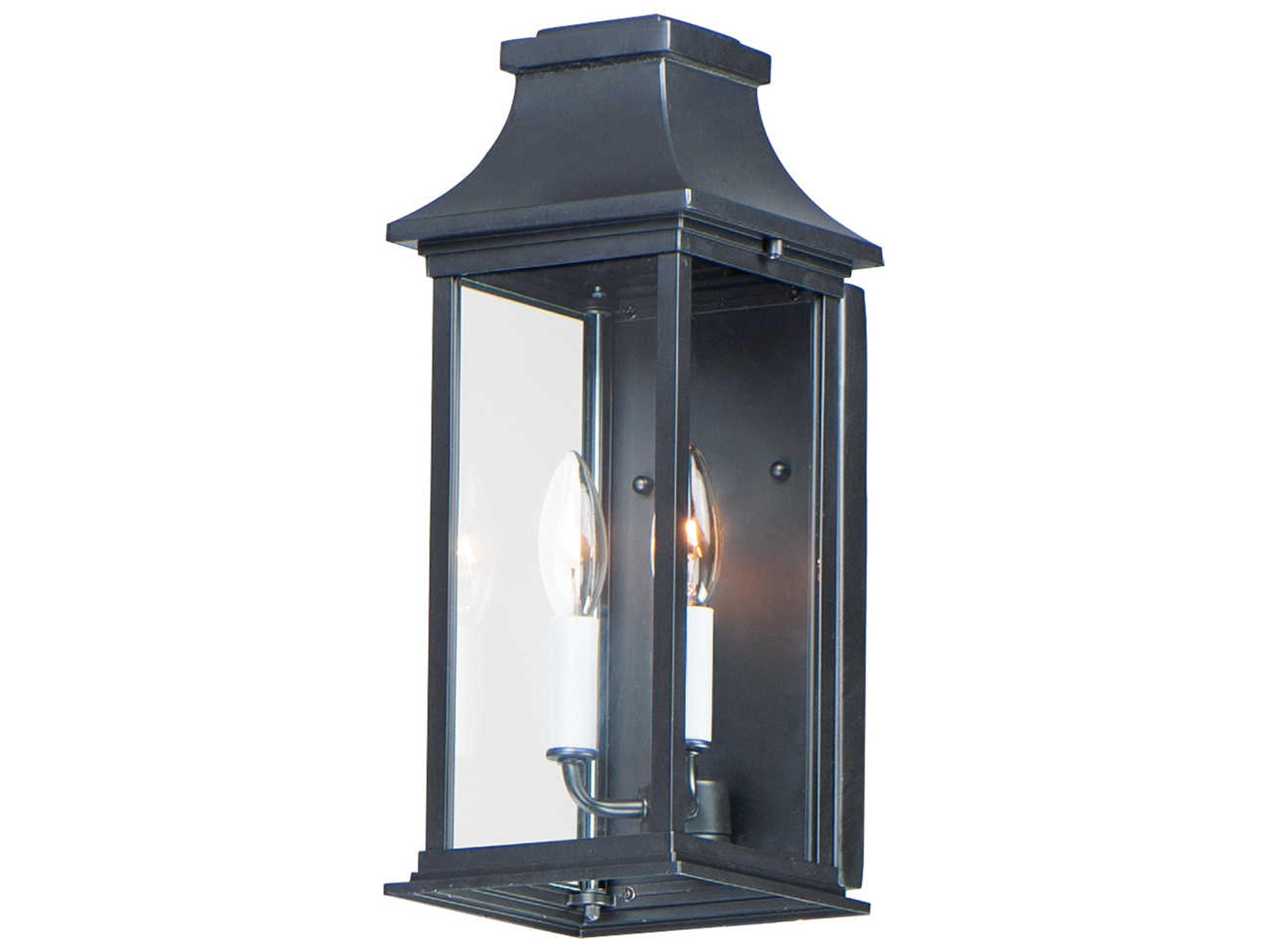 Vicksburg 2 - Light Glass Outdoor Wall Light
