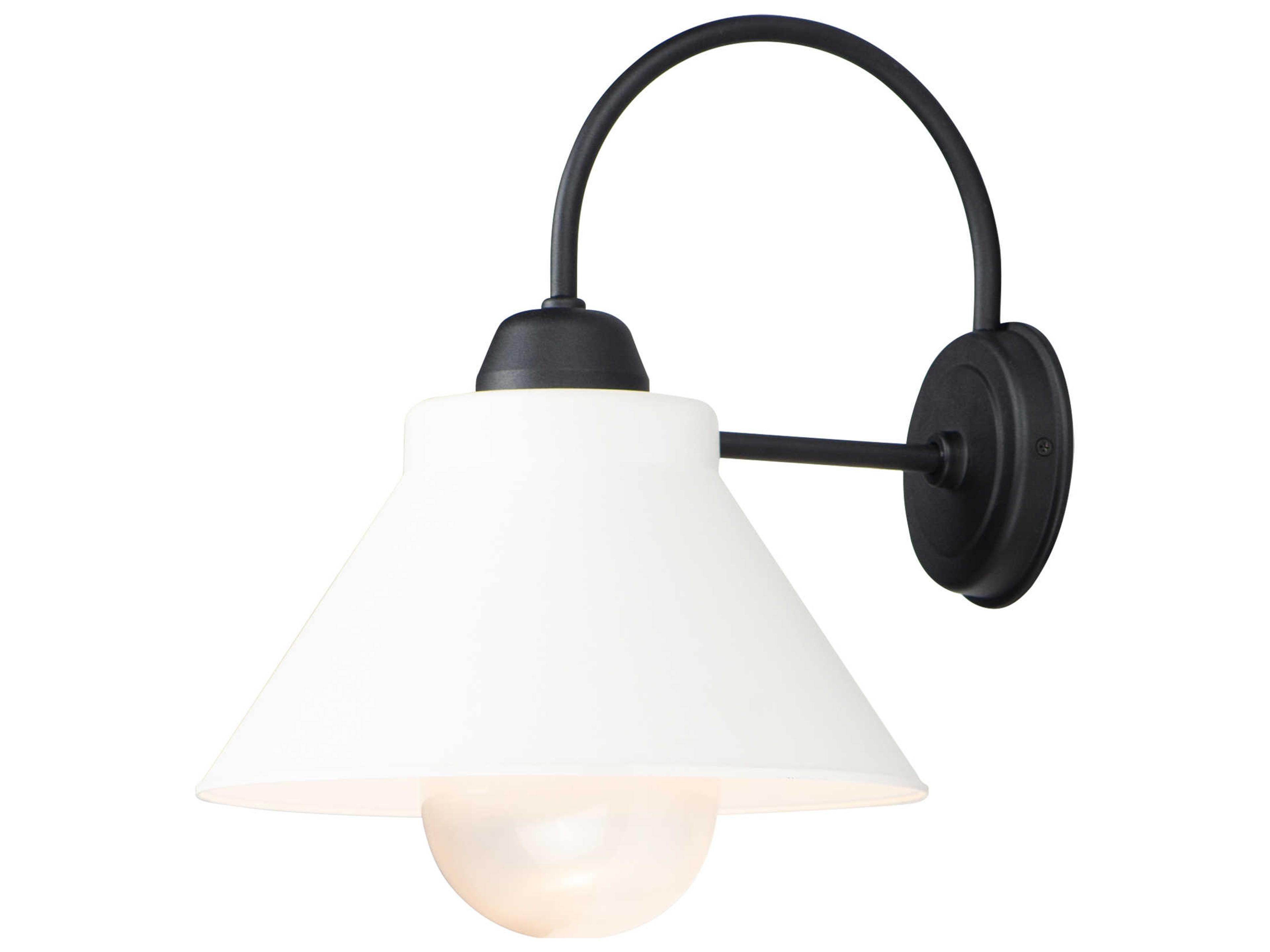 1 - Light Glass Outdoor Wall Light