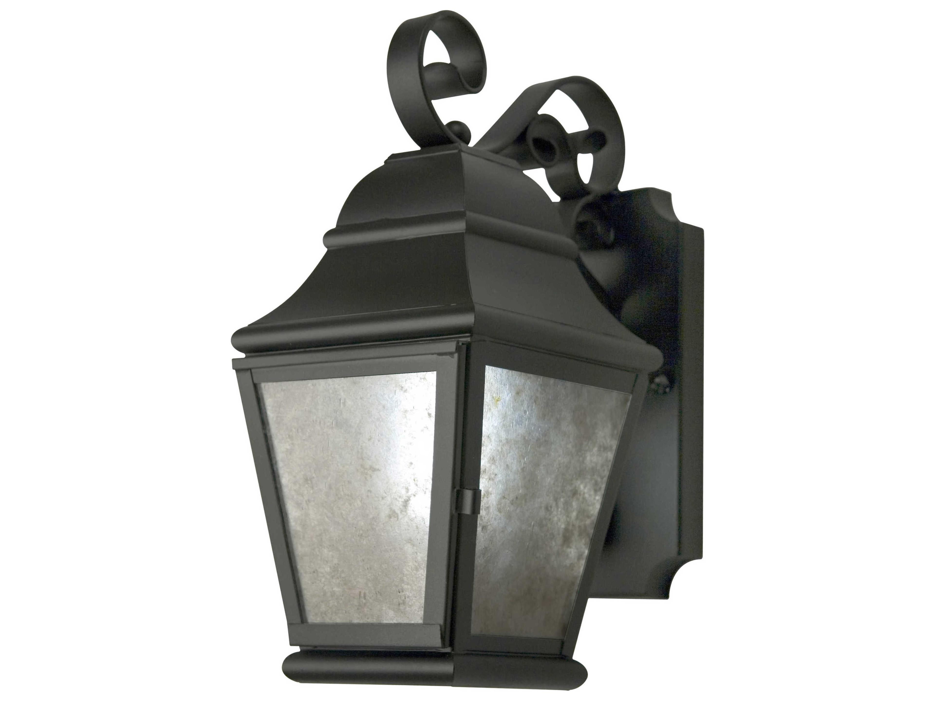 Albertus 1 - Light Glass Outdoor Wall Light