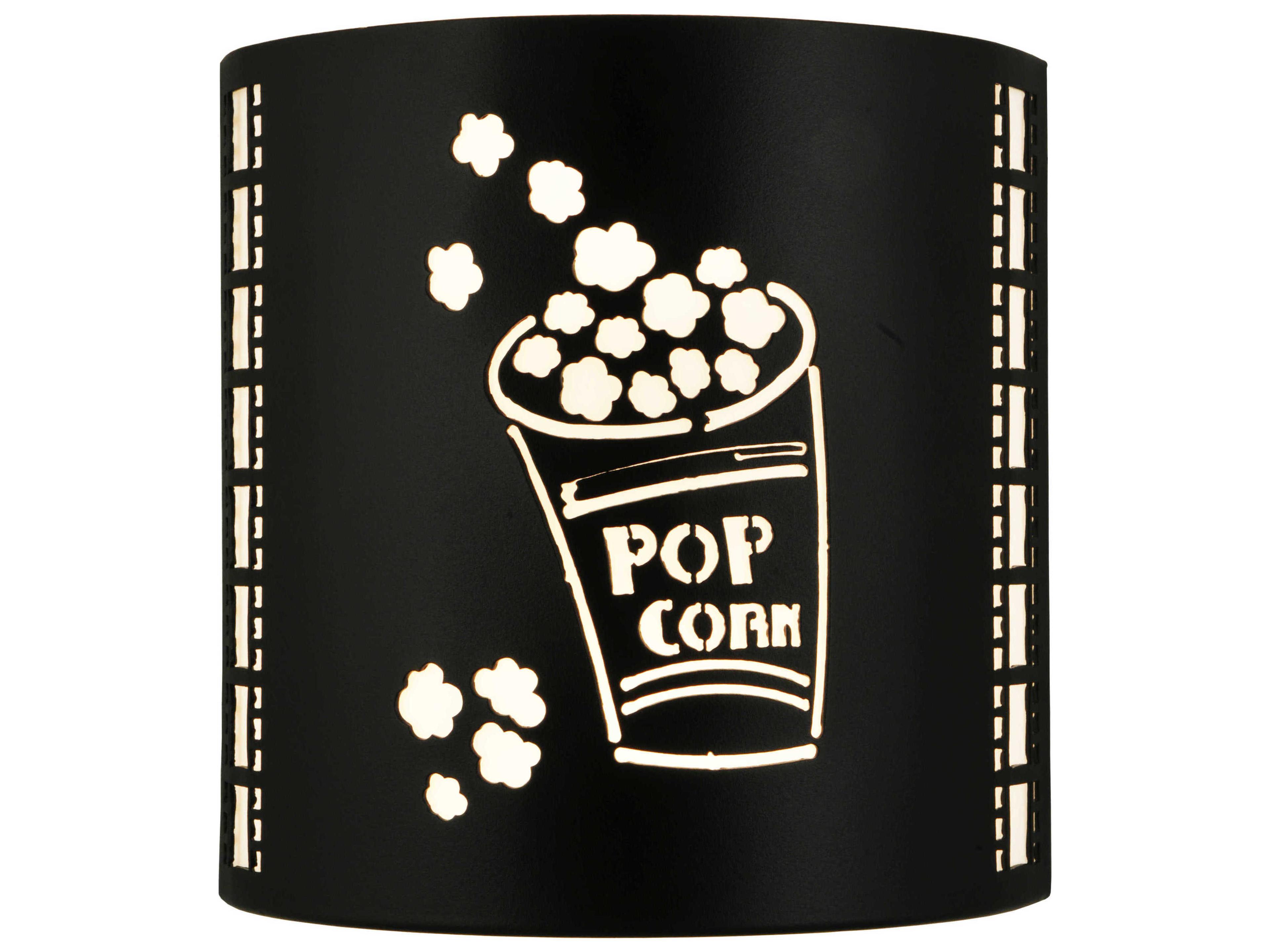 Americana 2-Light Black Wall Sconce