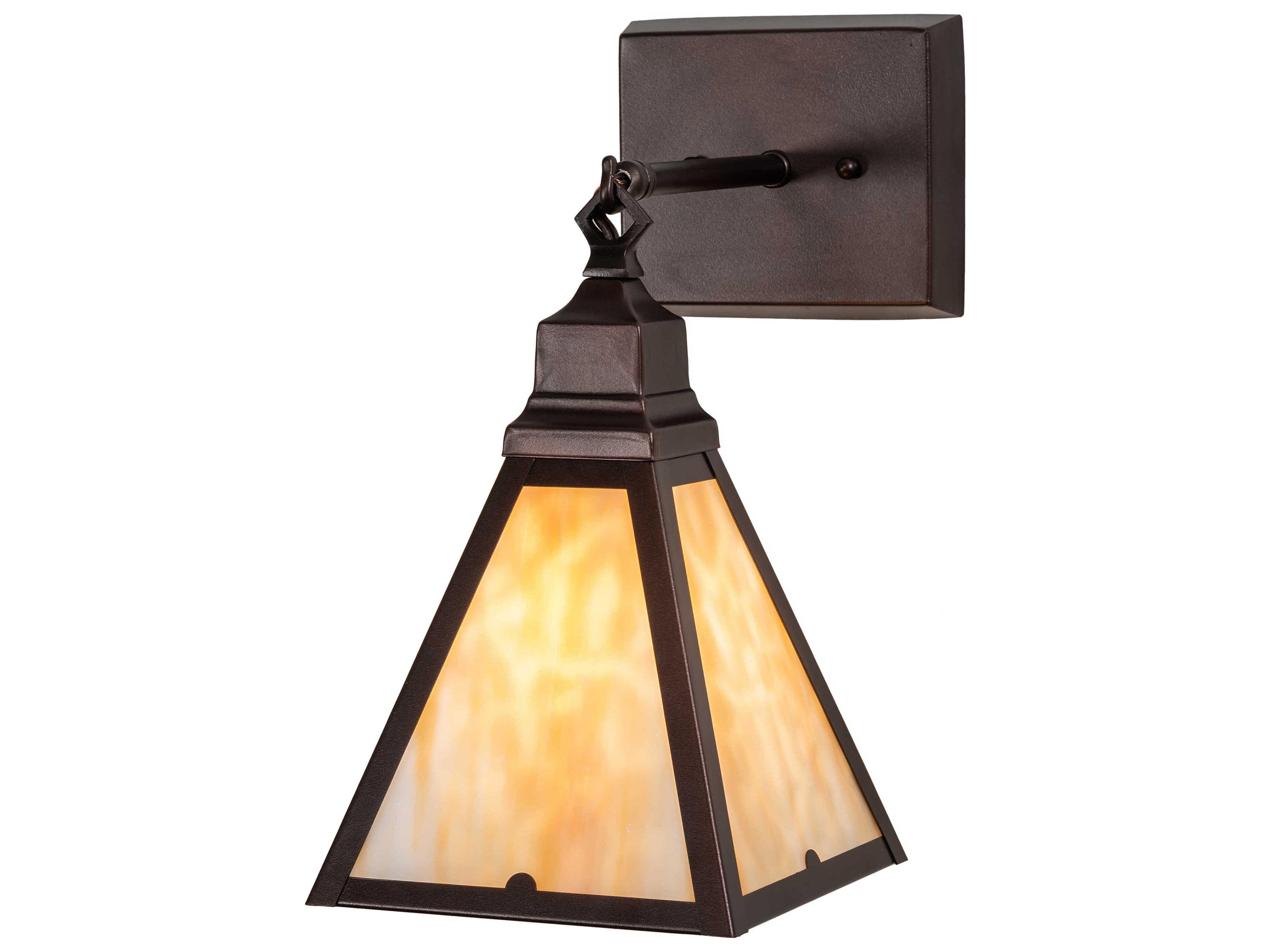 Arnage 1 - Light Glass Outdoor Wall Light