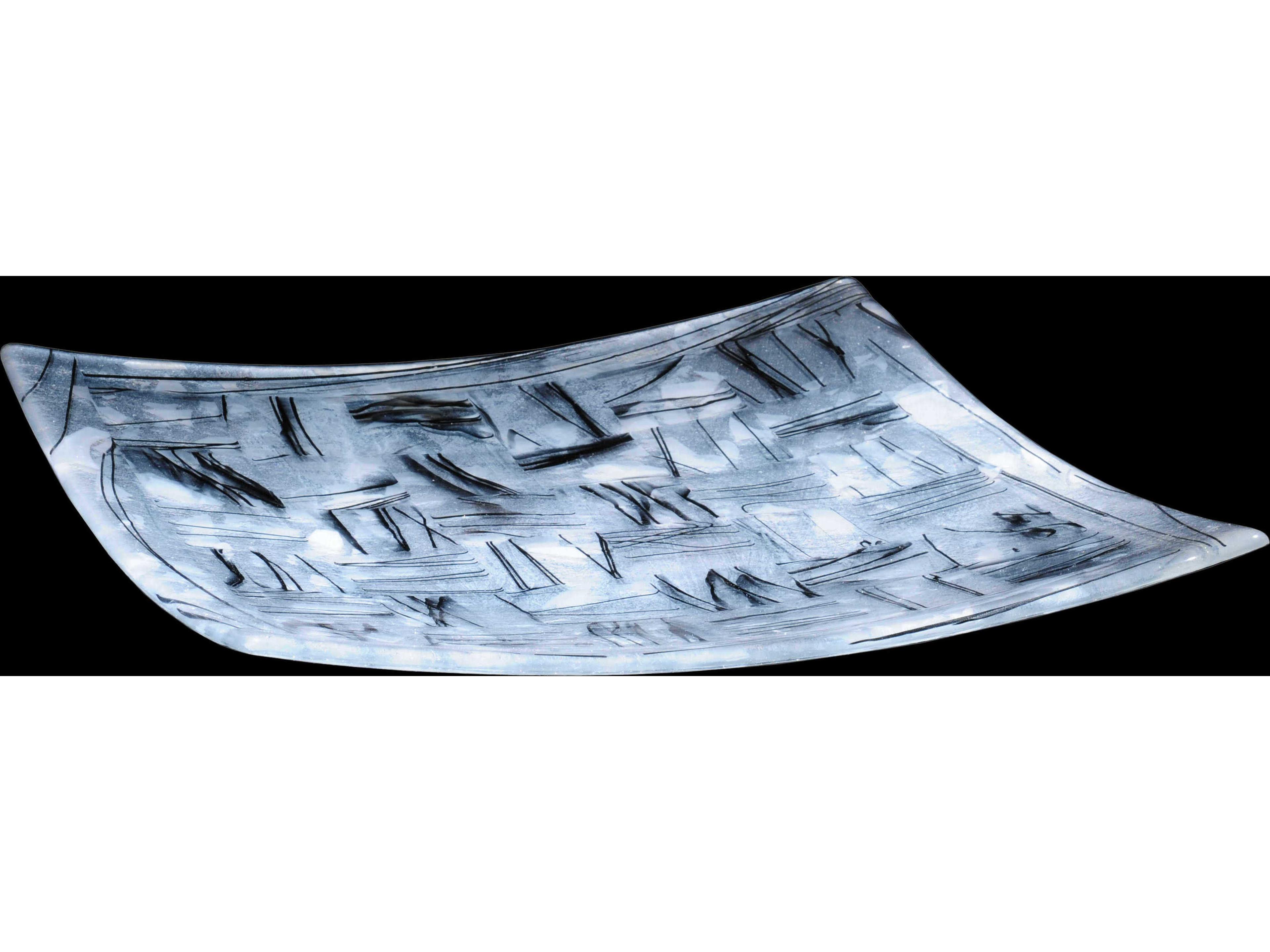 Metro Fusion Branches Glass Plate