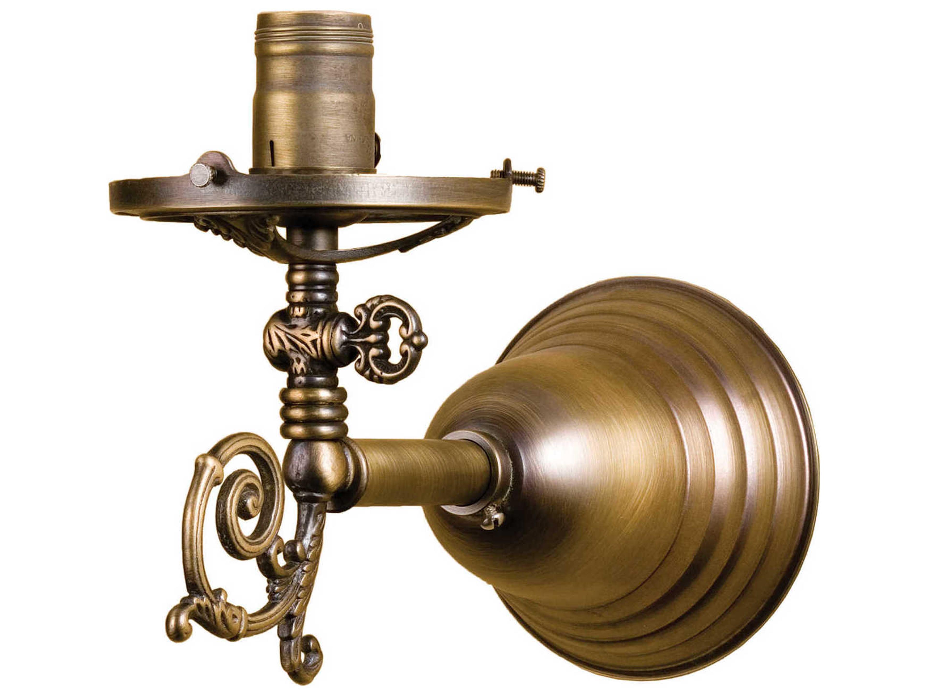 Meyda 1-Light Antique Brass Wall Sconce