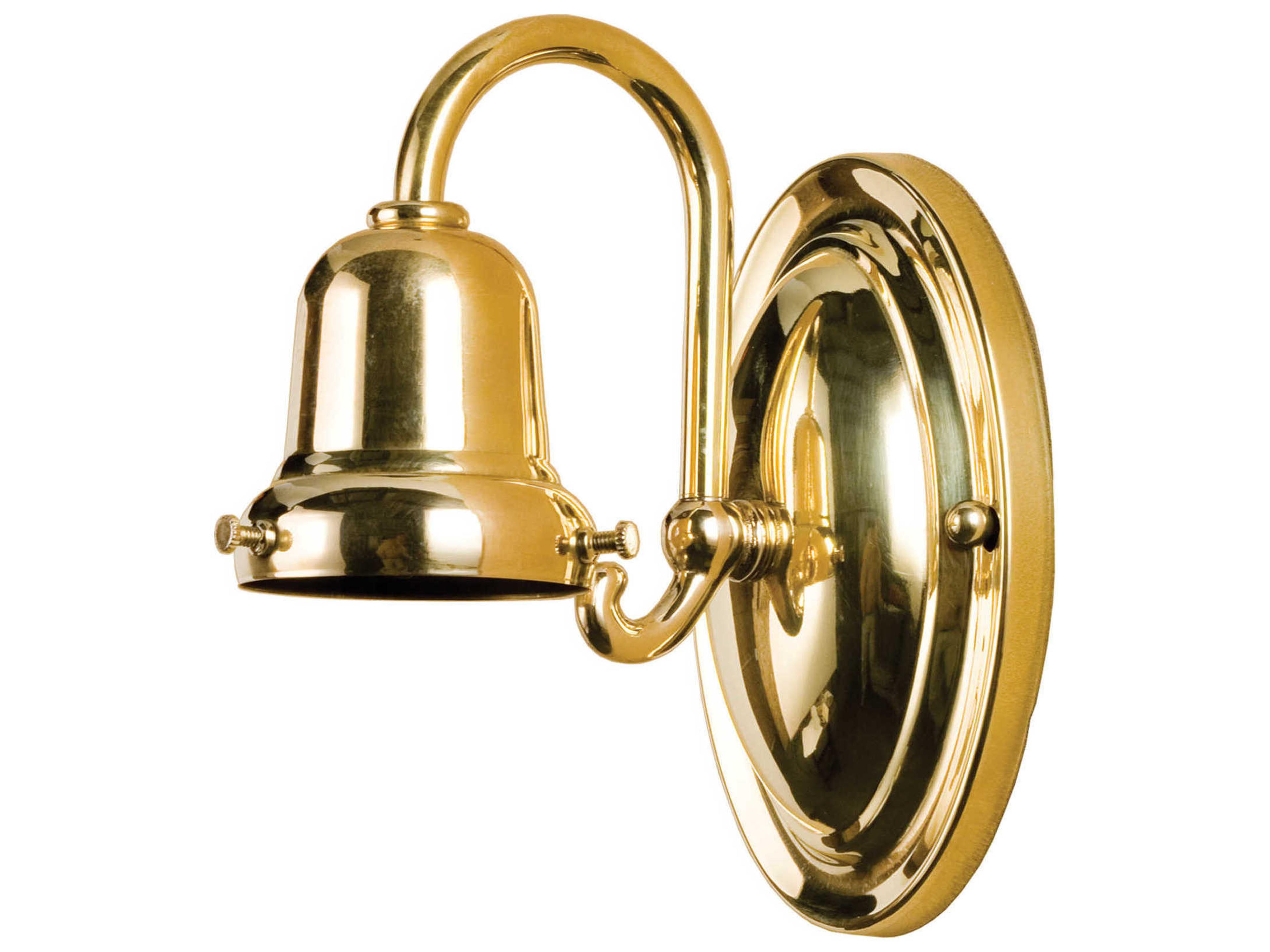 Arts & Crafts 1-Light Gold Wall Sconce