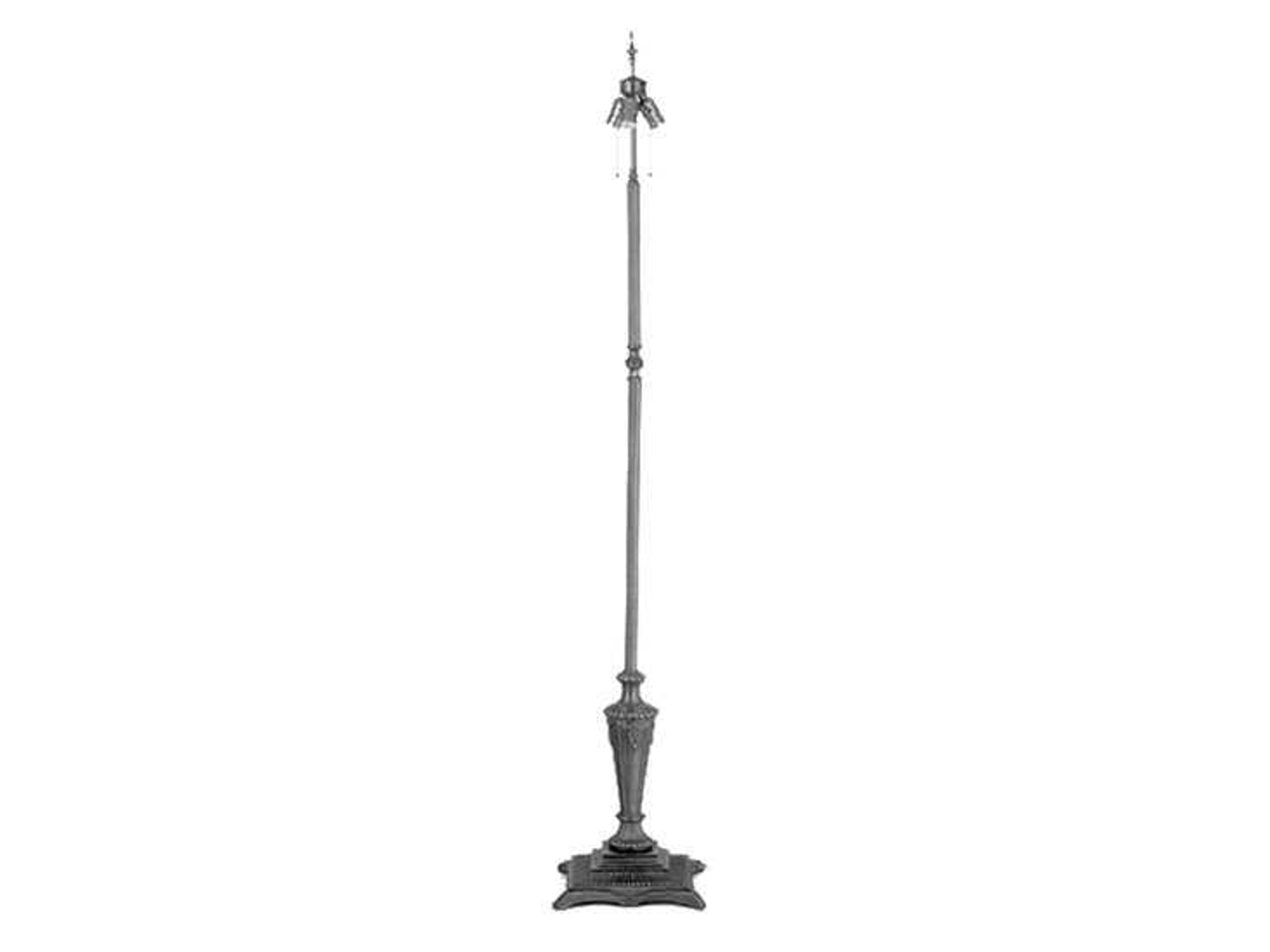 Fluted Fleur 3 - Light Floor Lamp Base