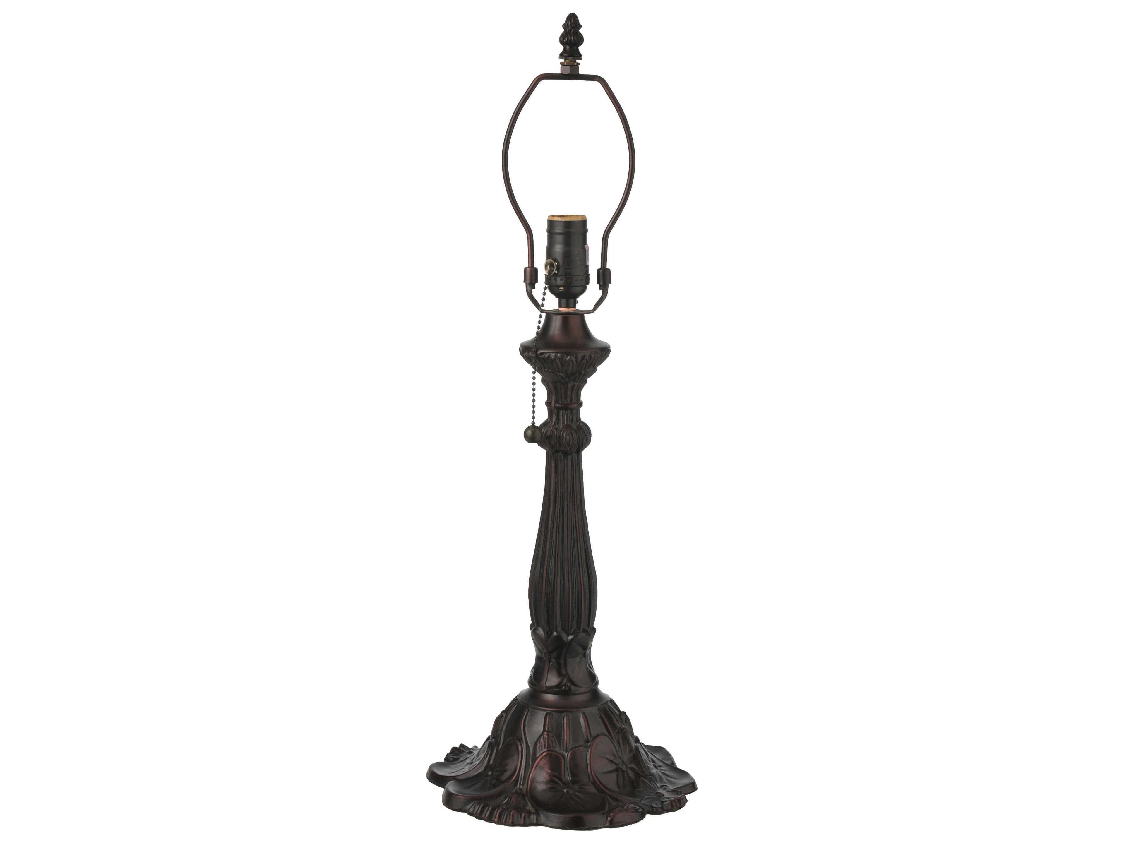 Lily Bronze Table Lamp Base