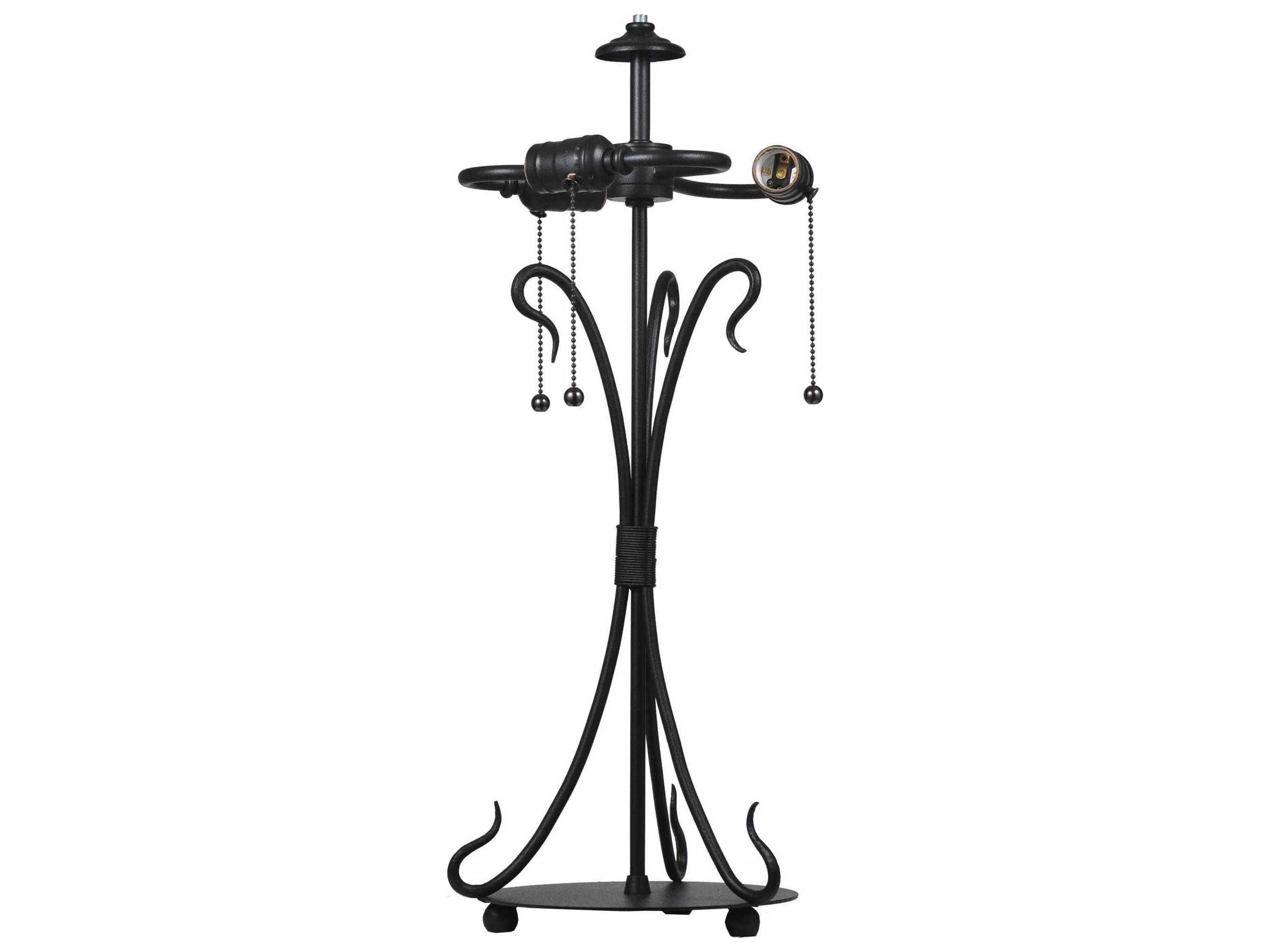 Wrought Iron Table Lamp Base