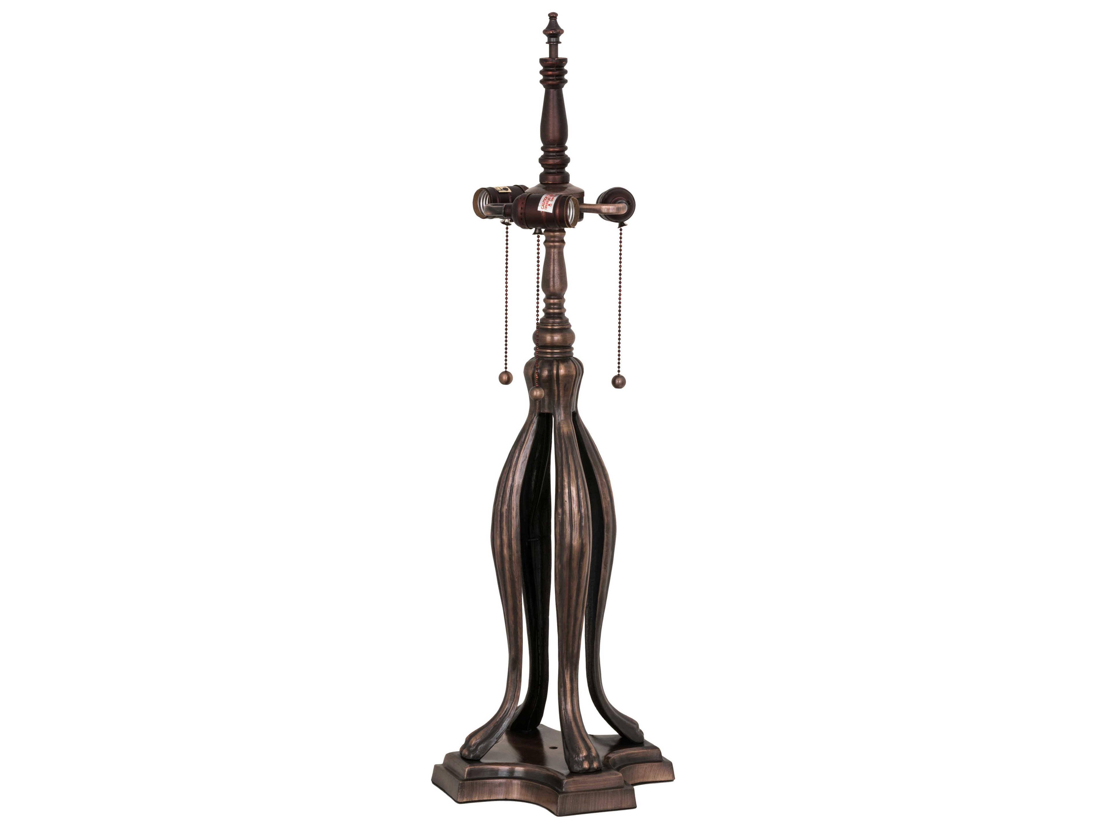 Long-Legged Lionfoot 3-light S Cluster Table Lamp Base