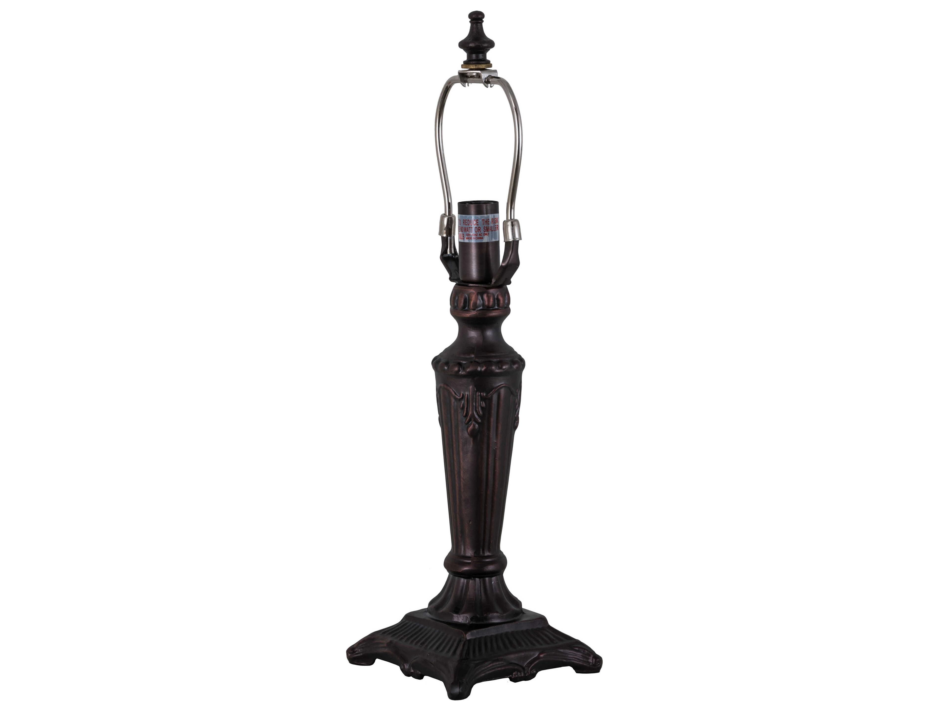 Mini Flute Elegant Silver Table Lamp Base