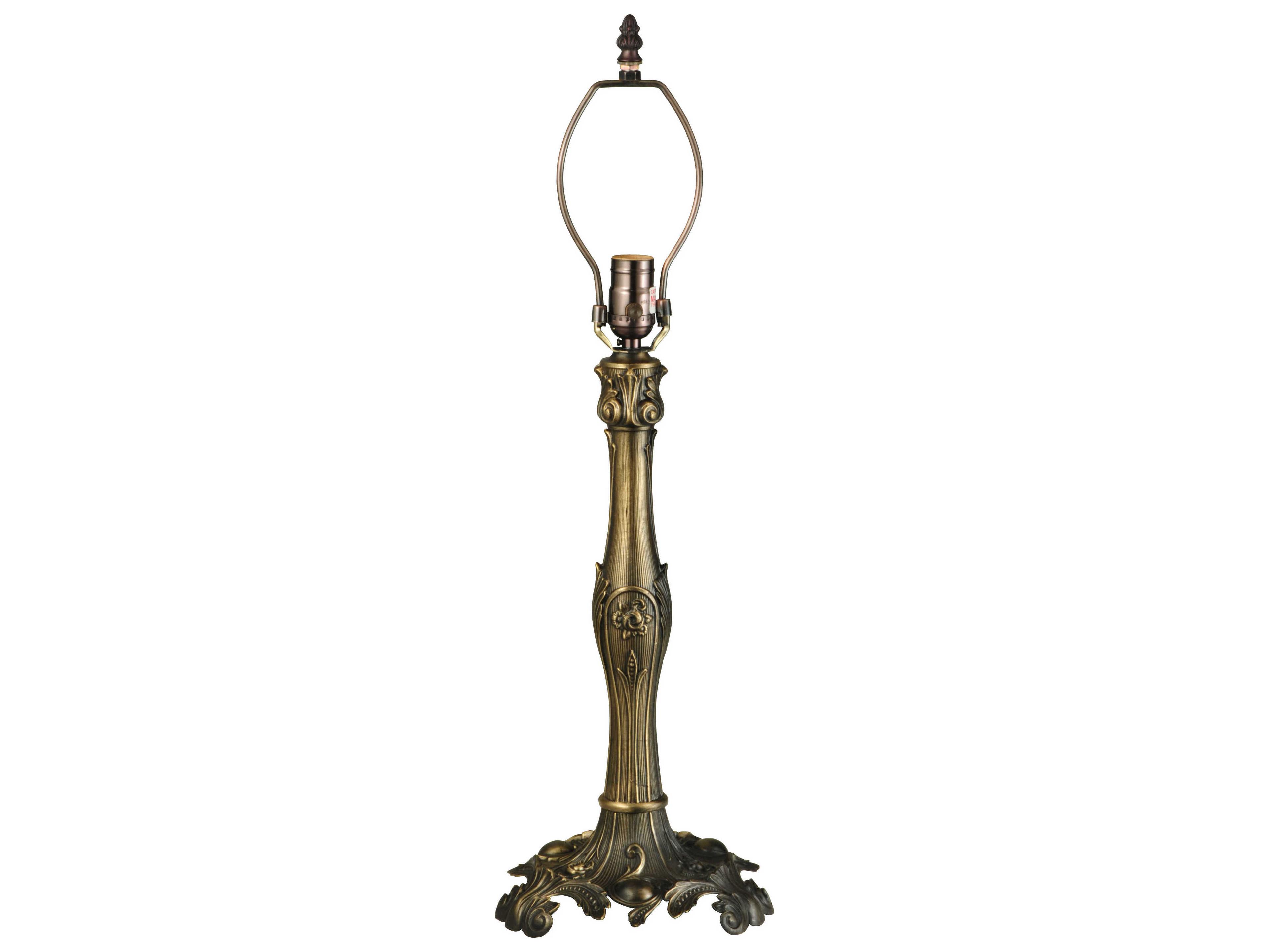 Victorian Rosette Table Lamp Base