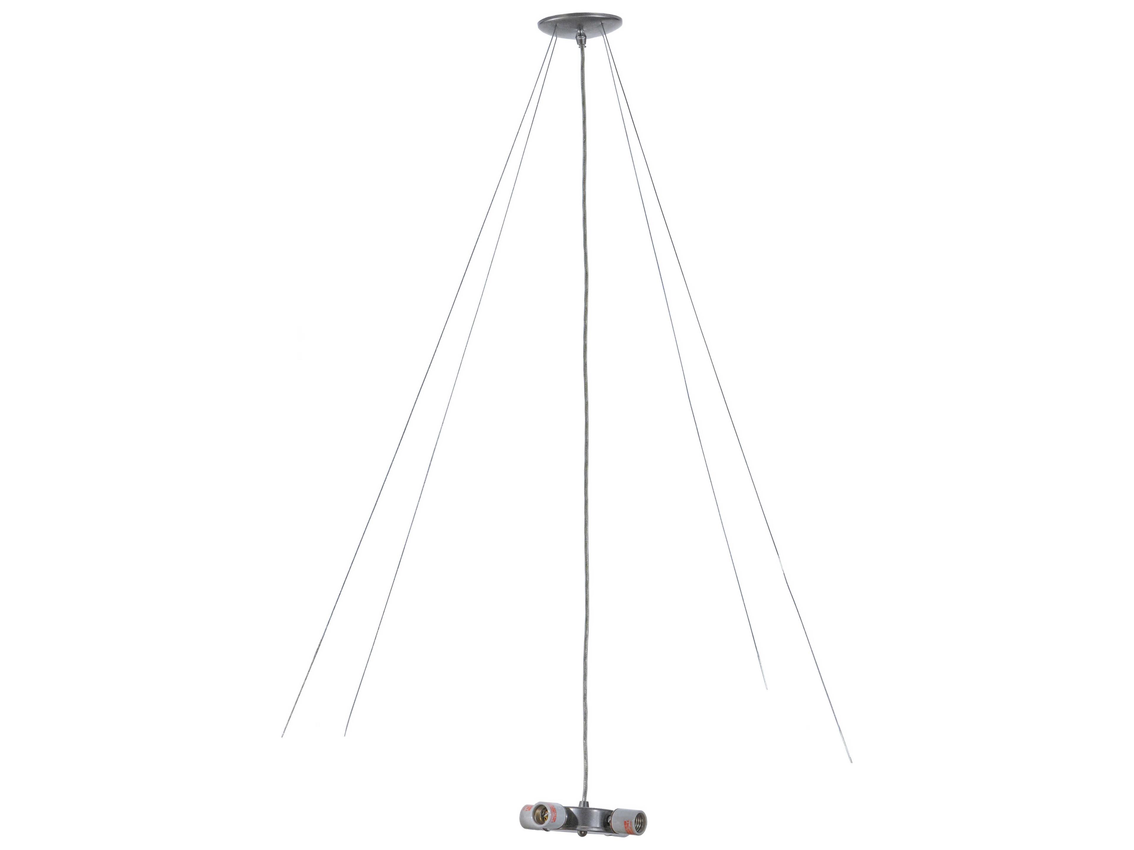 Meyda Tiffany Brushed Nickel Brushed Nickel 4 - Light Pendant Hardware