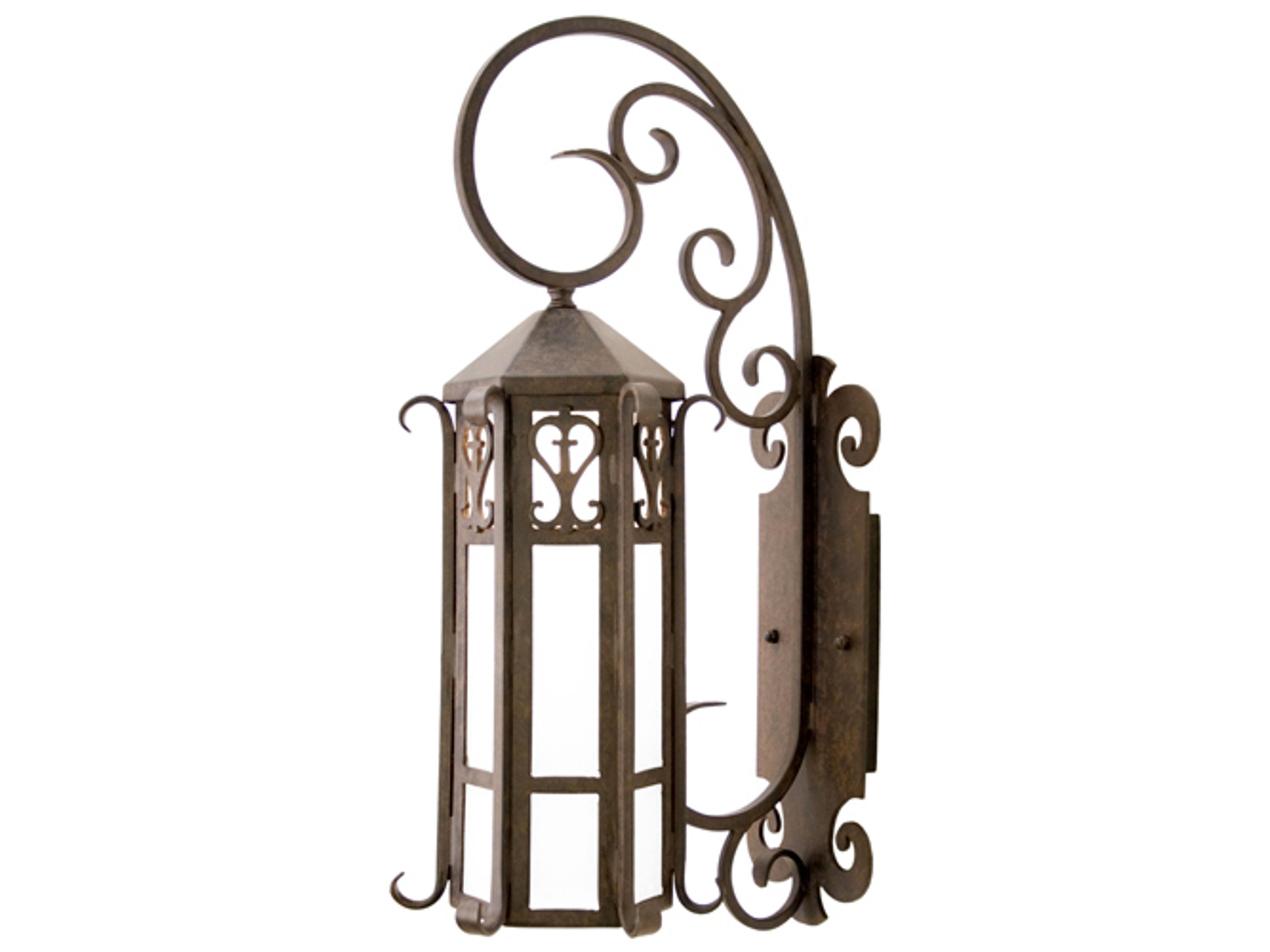 Caprice 1 - Light Glass Outdoor Wall Light