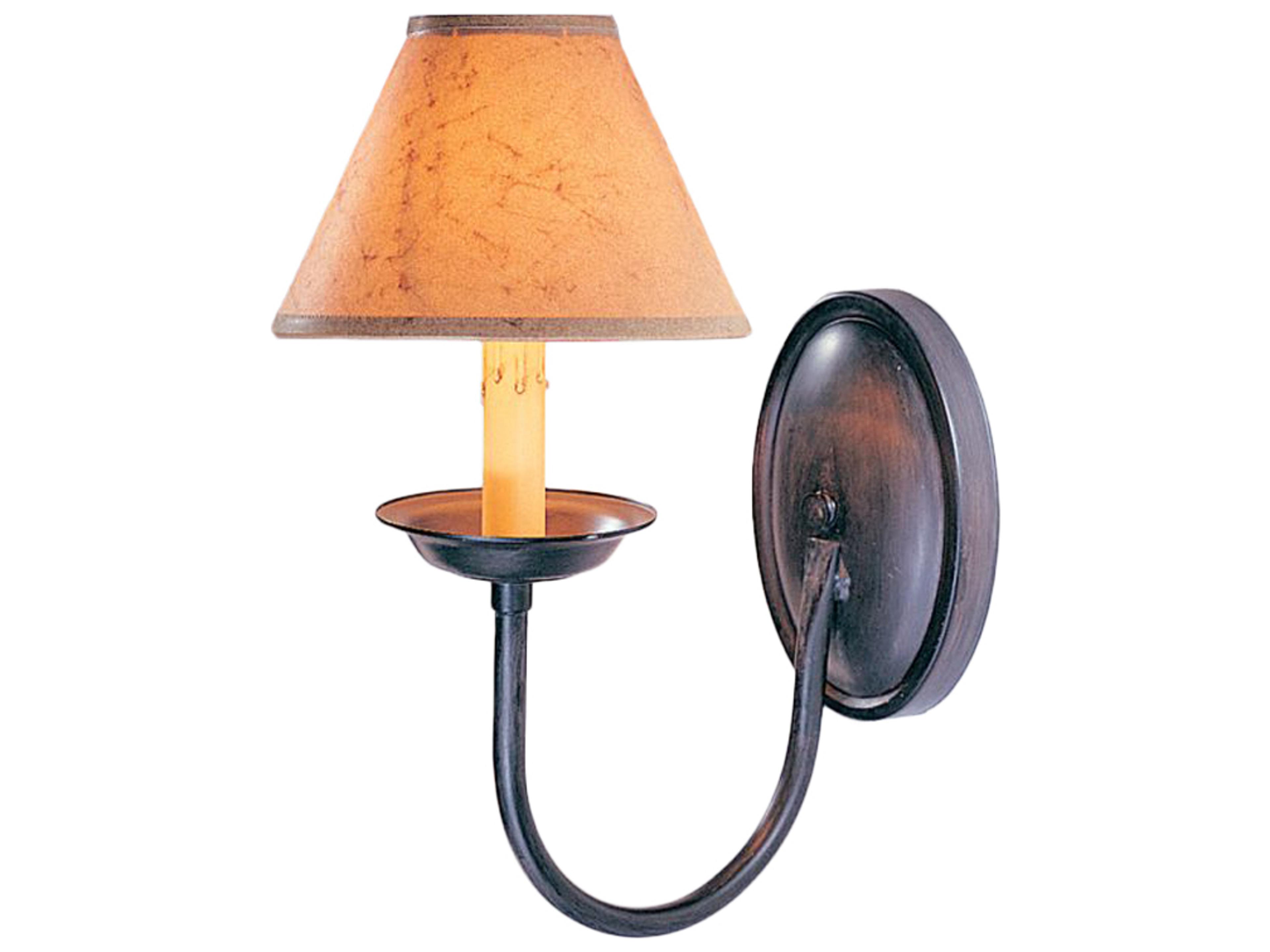 Classic 1-Light Gray Wall Sconce