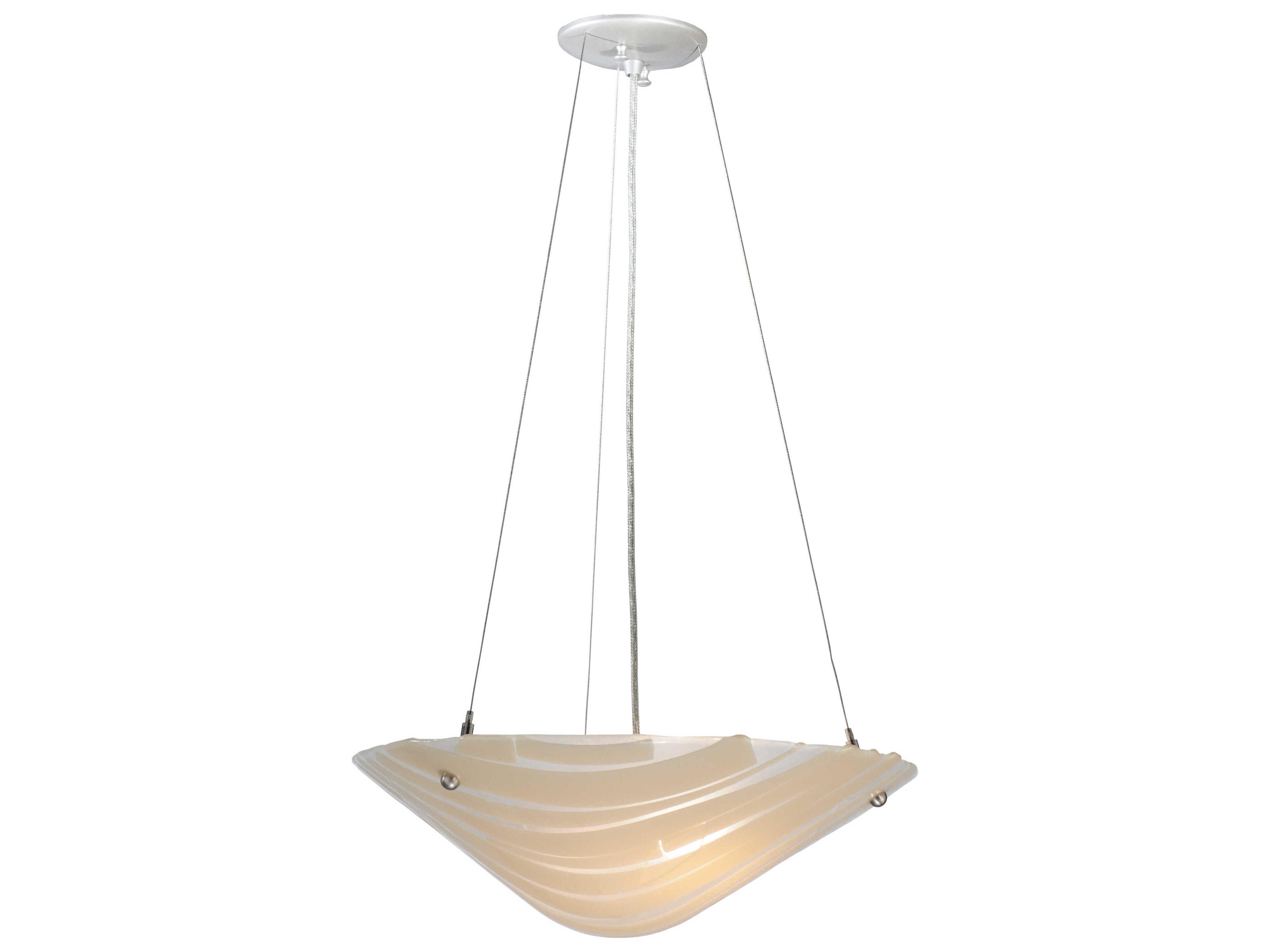 Contemporary 2-Light Gray Pendant