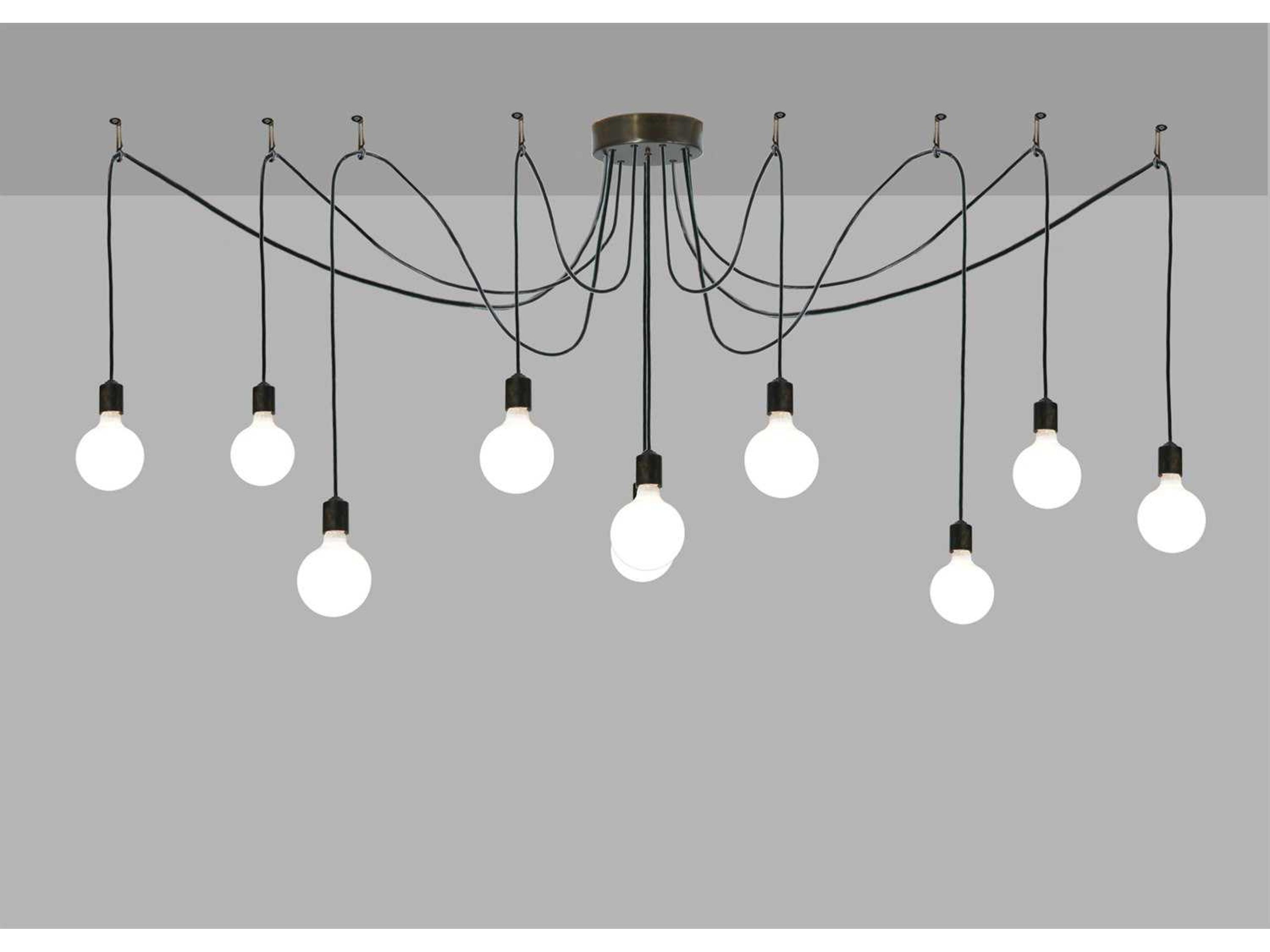 Contemporary 1-Light Bronze Globe Pendant