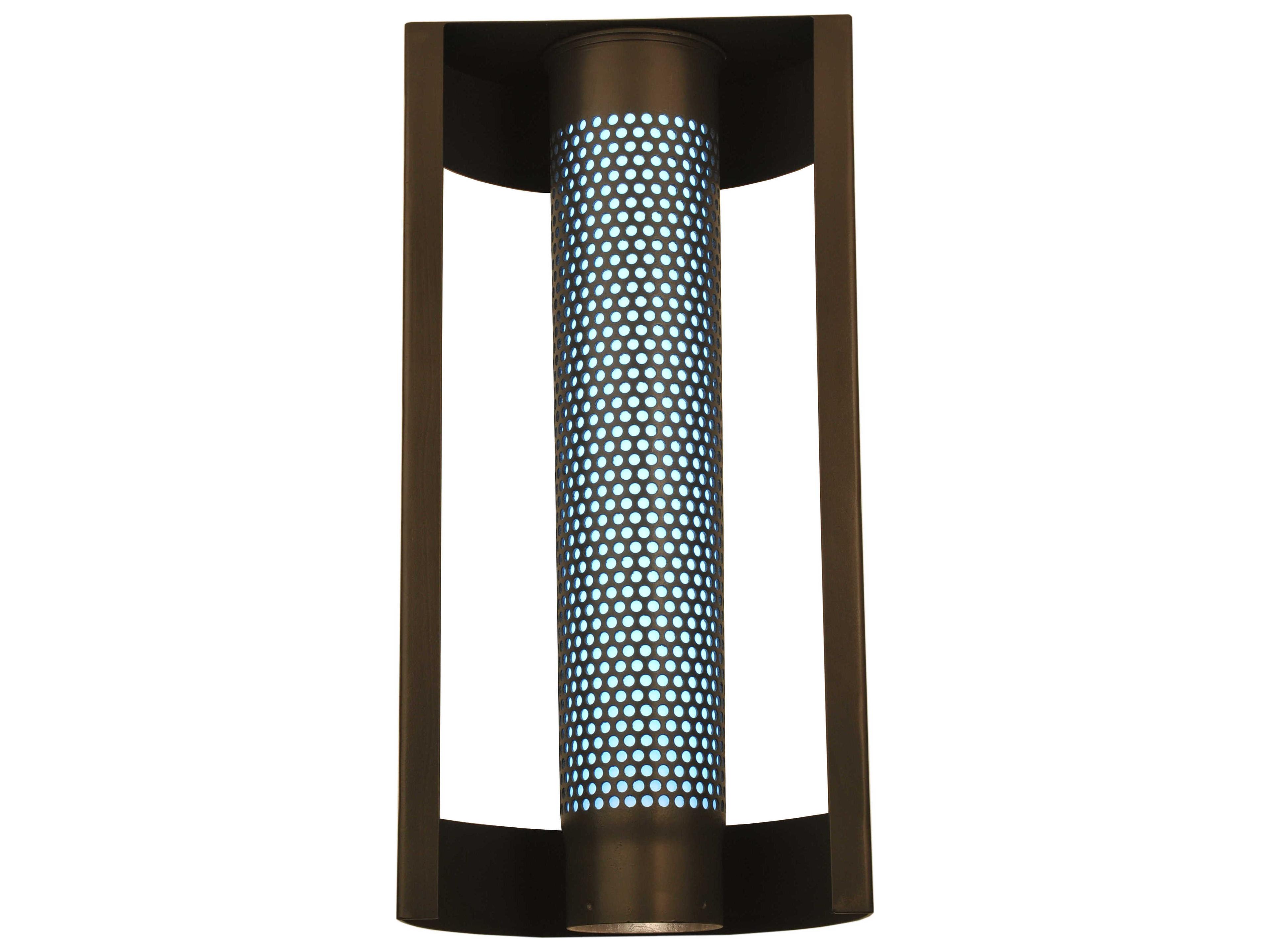 Contemporary 2-Light Bronze LED Wall Sconce