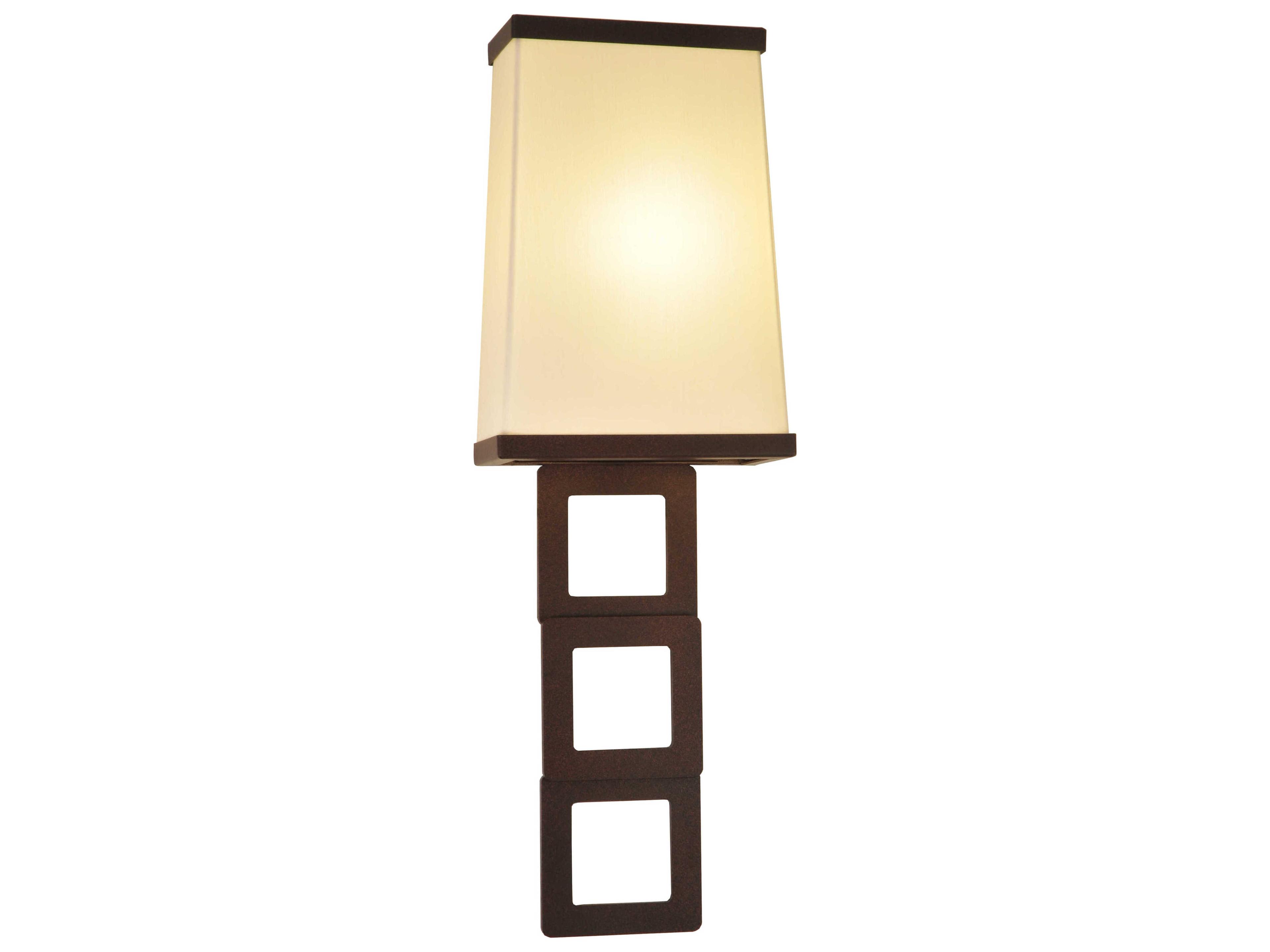 Contemporary 1-Light Brown Wall Sconce