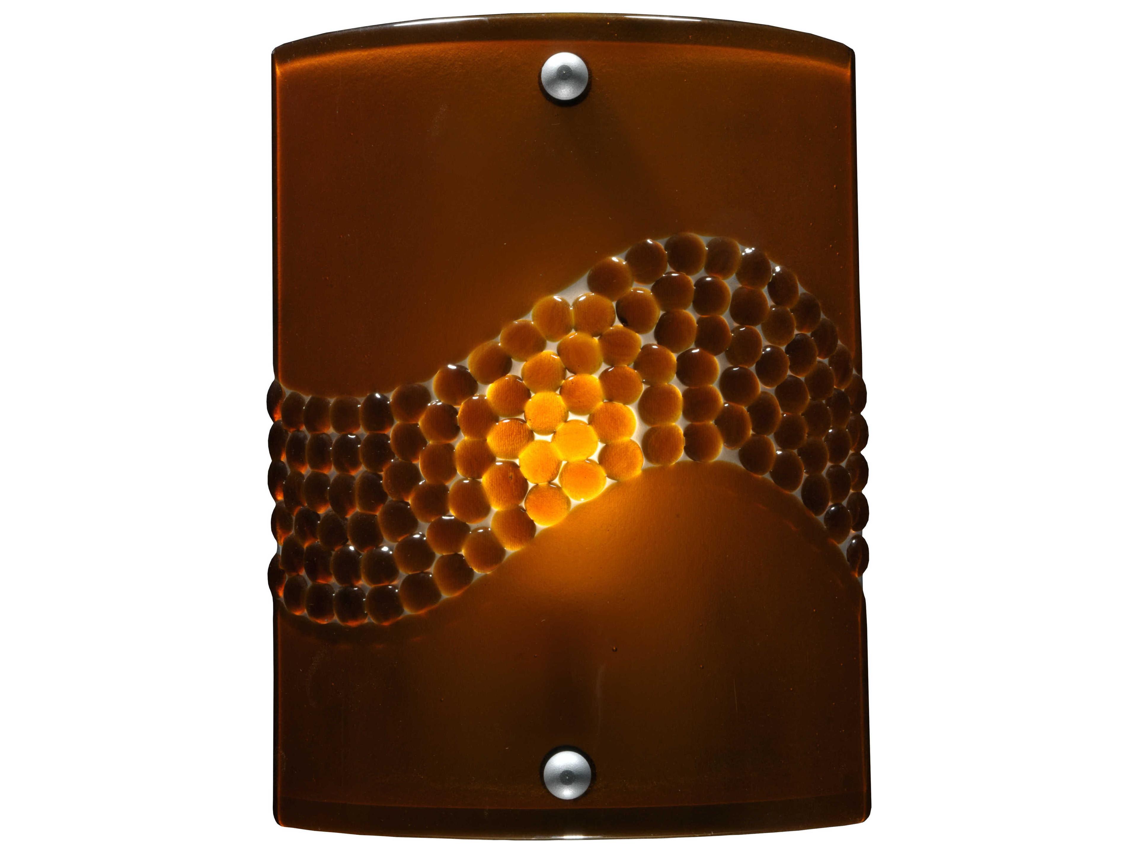 Metro Fusion 1-Light Yellow Wall Sconce