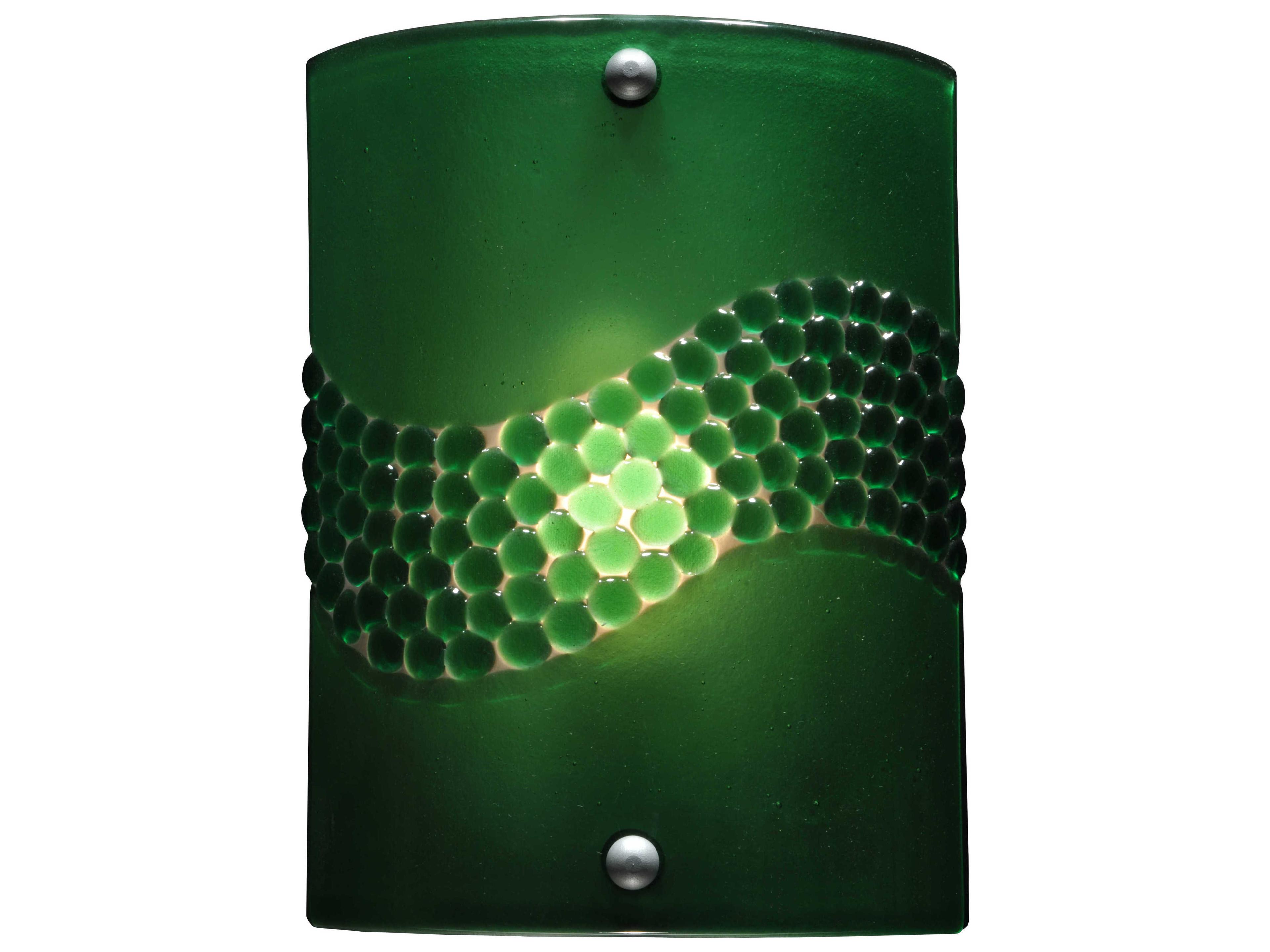 Metro Fusion 1-Light Green Wall Sconce