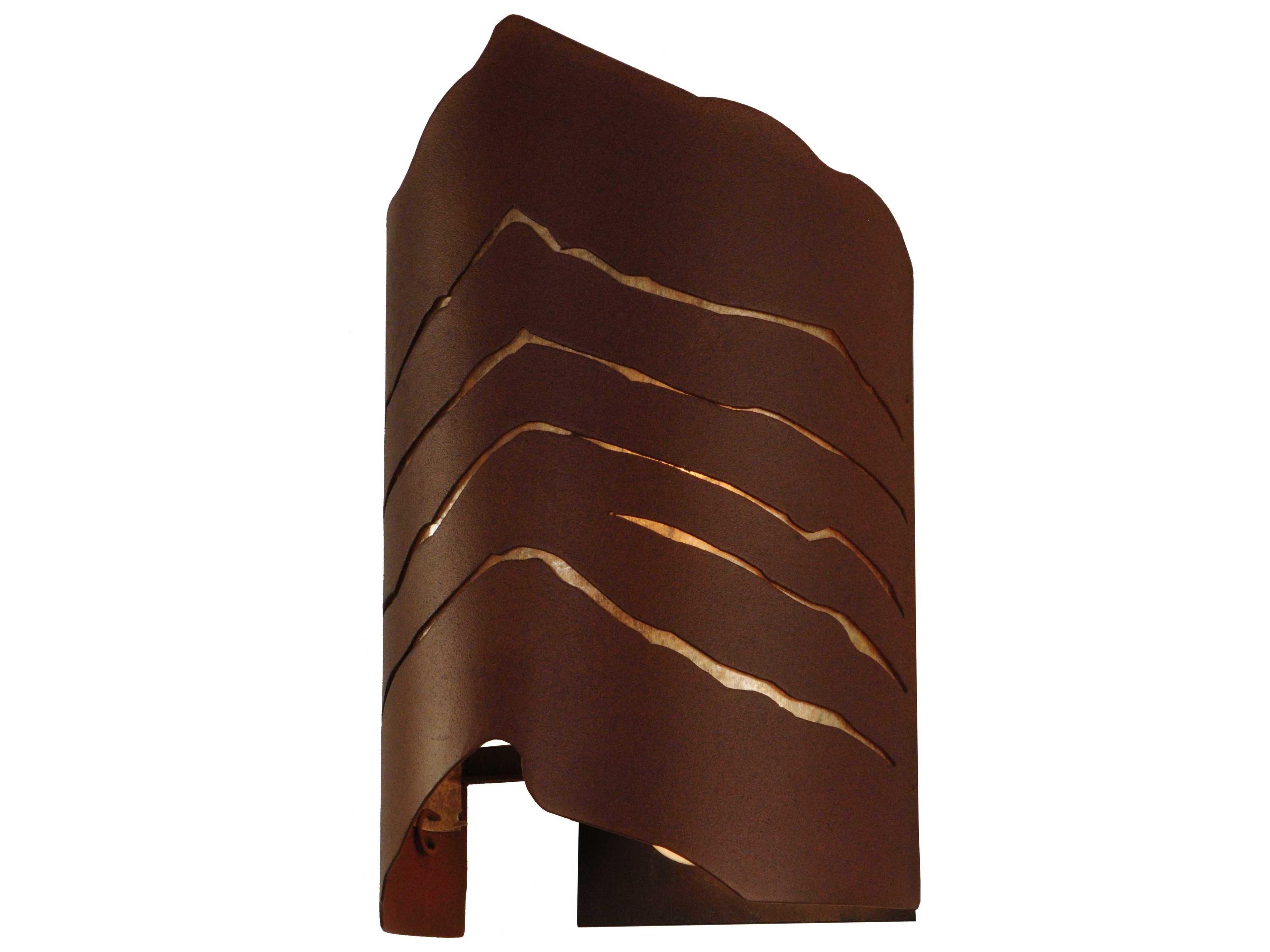 Contemporary 2-Light Red Wall Sconce