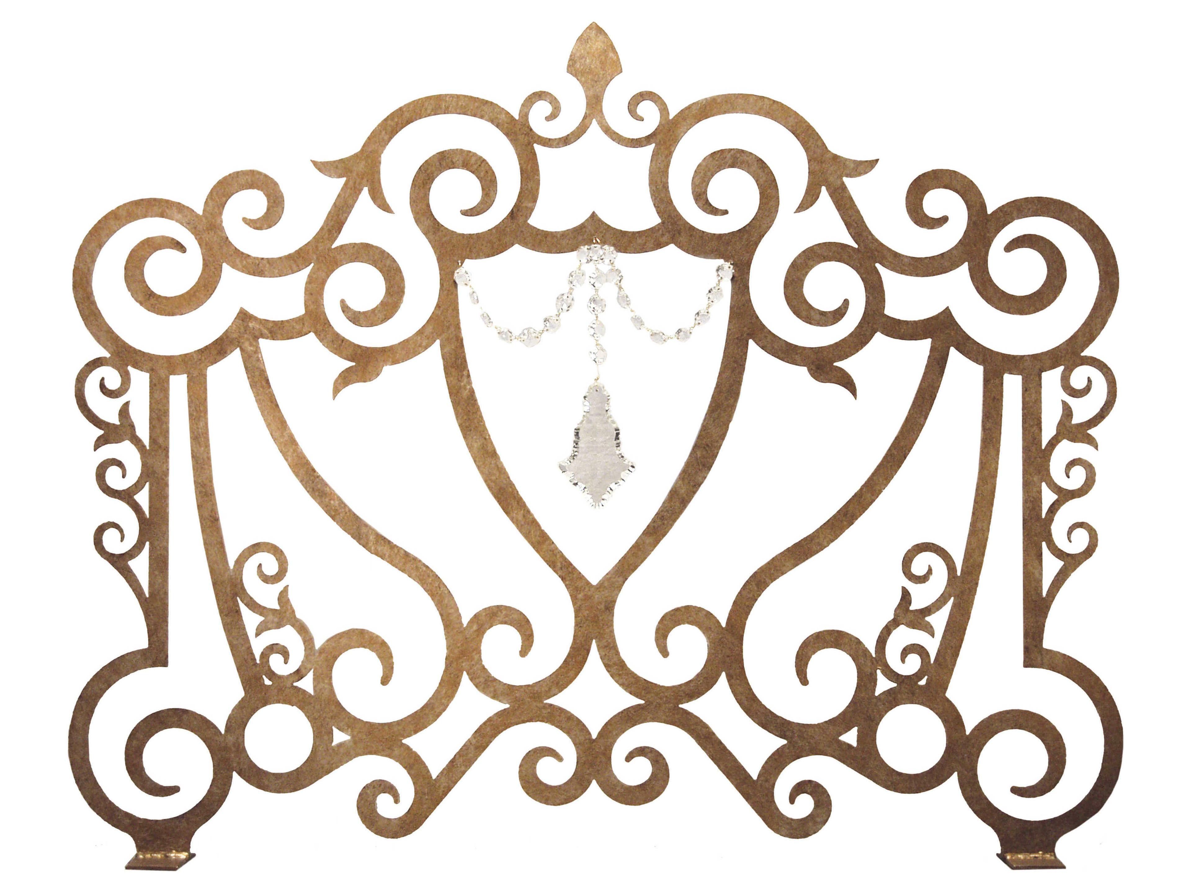 42" Crystal Crest Fireplace Screen