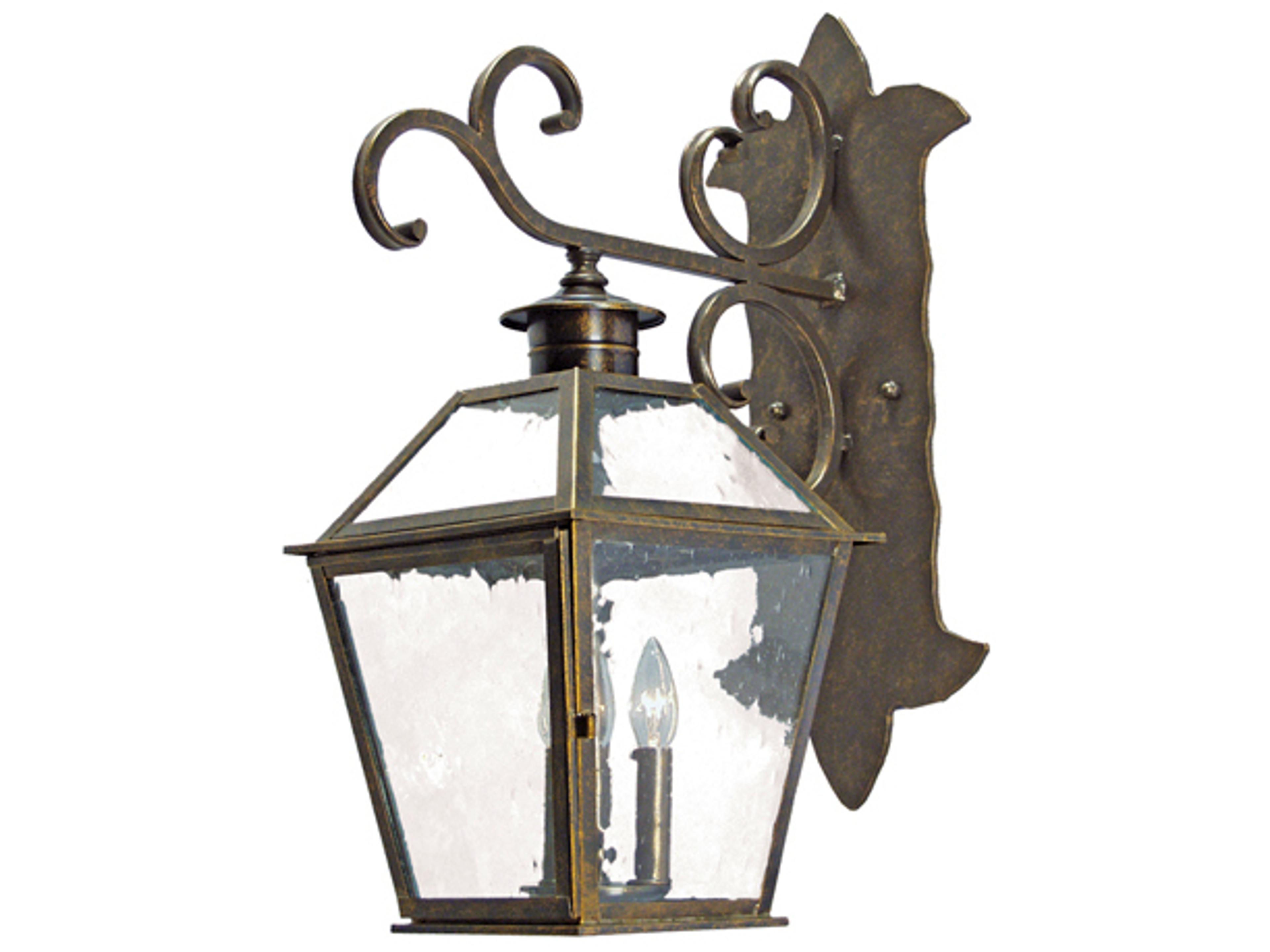 Damara 3 - Light Glass Outdoor Wall Light