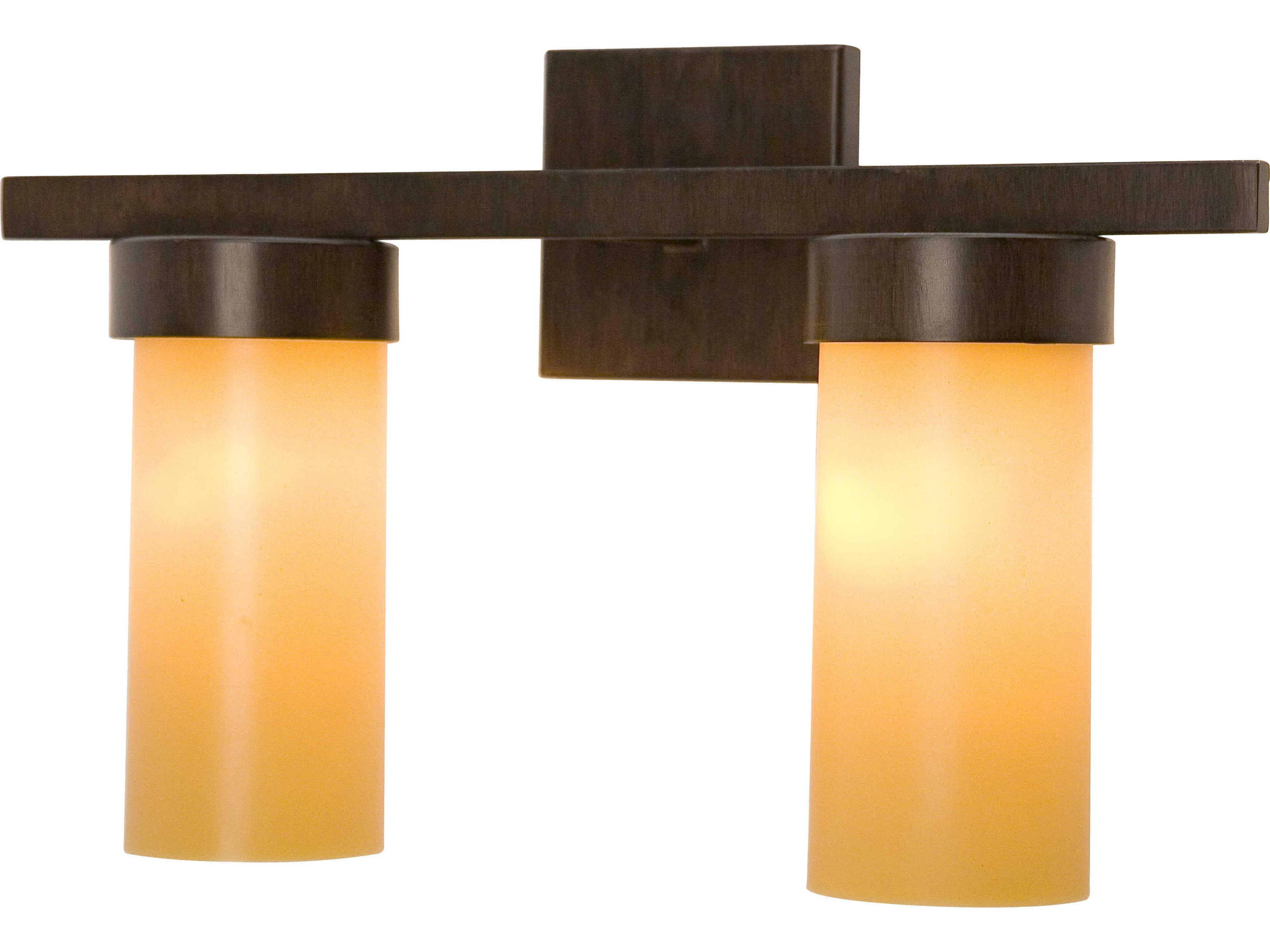 Dante 2-Light Timeless Bronze Wall Sconce