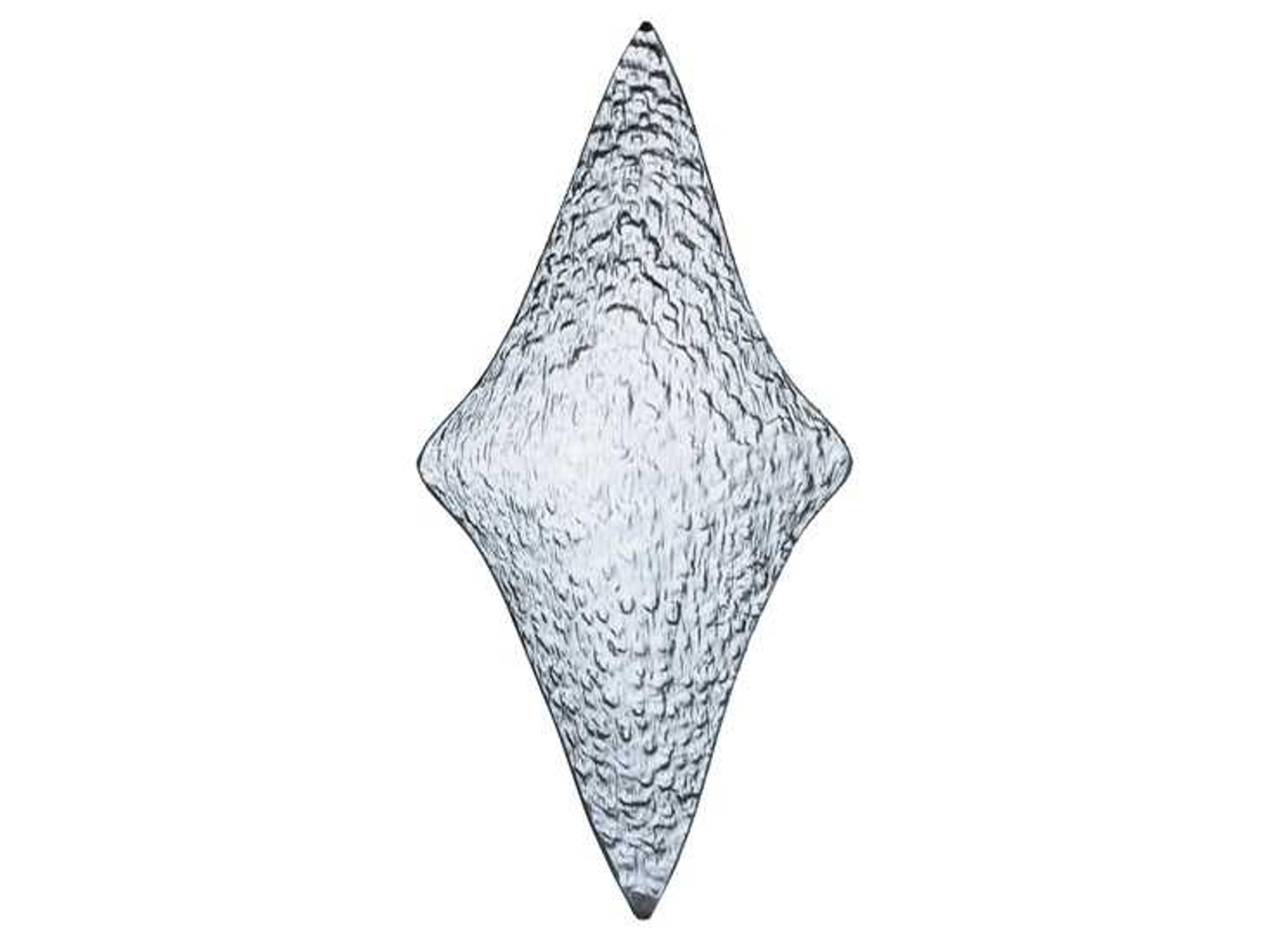 Metro Clear Mist Slumped Diamond Panel