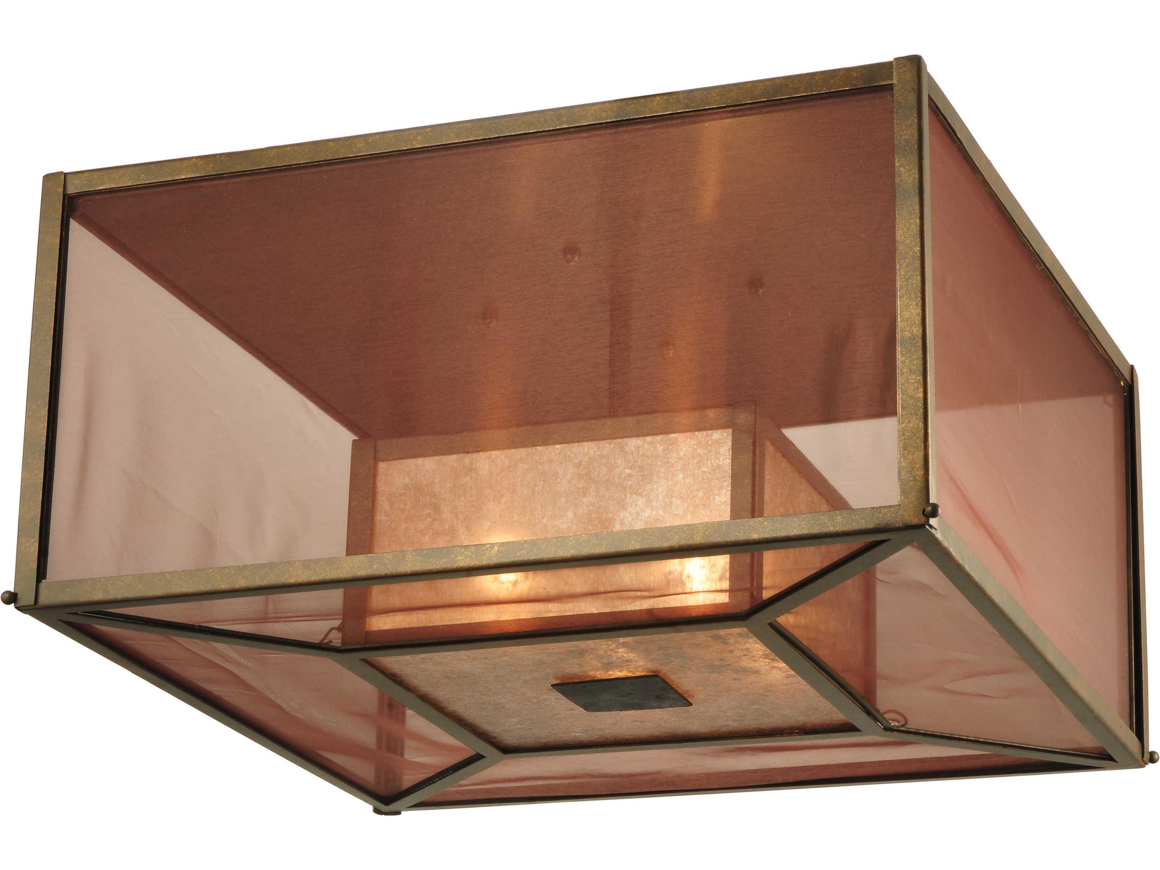 Quadrato Umador 4-light Flush Mount Light