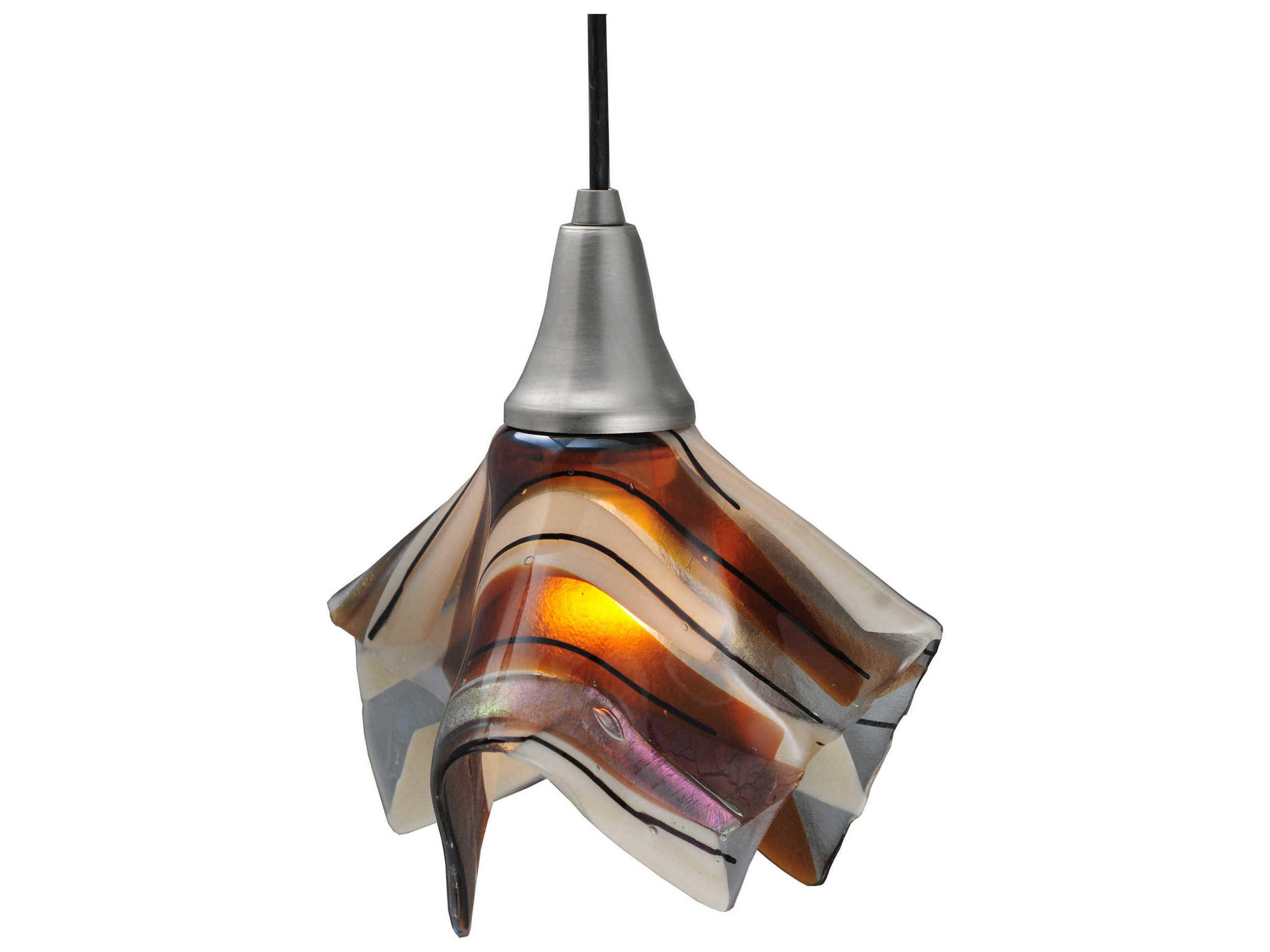 Metro Fusion 1-Light Gray Mini Pendant