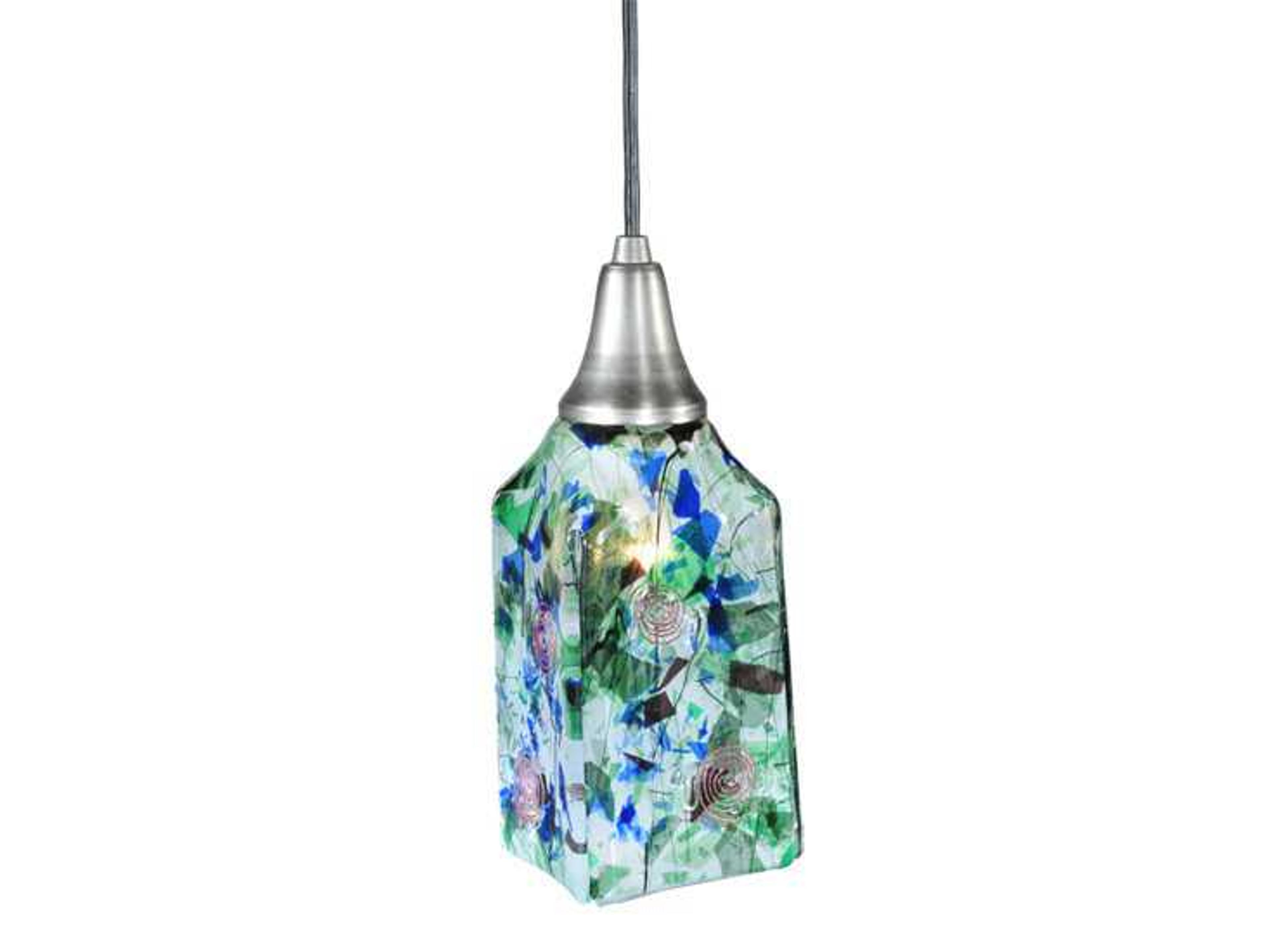 Metro Fusion 1-Light Gray Mini Pendant