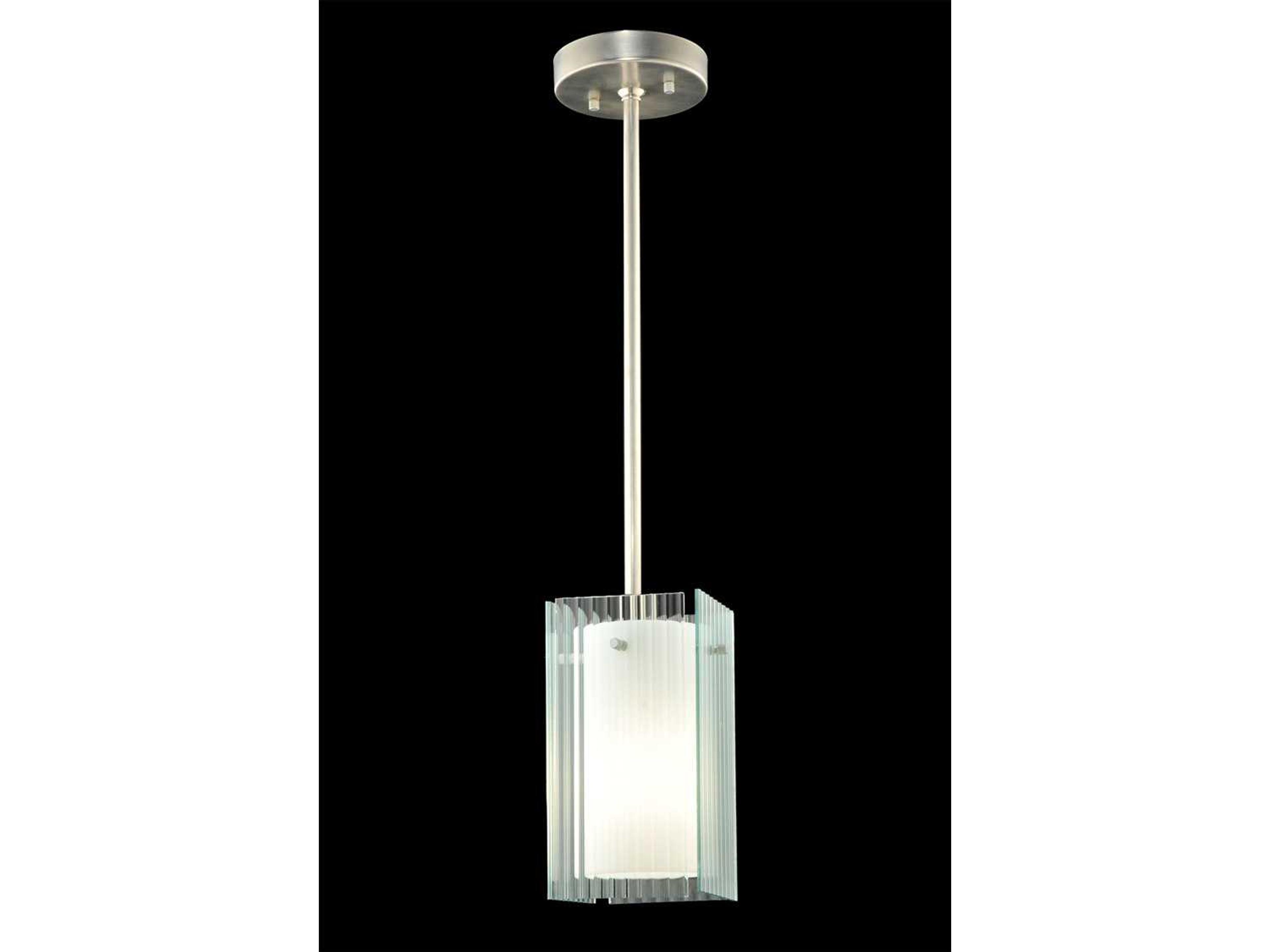 Metro Fluted Quadrato Mini Pendant Light
