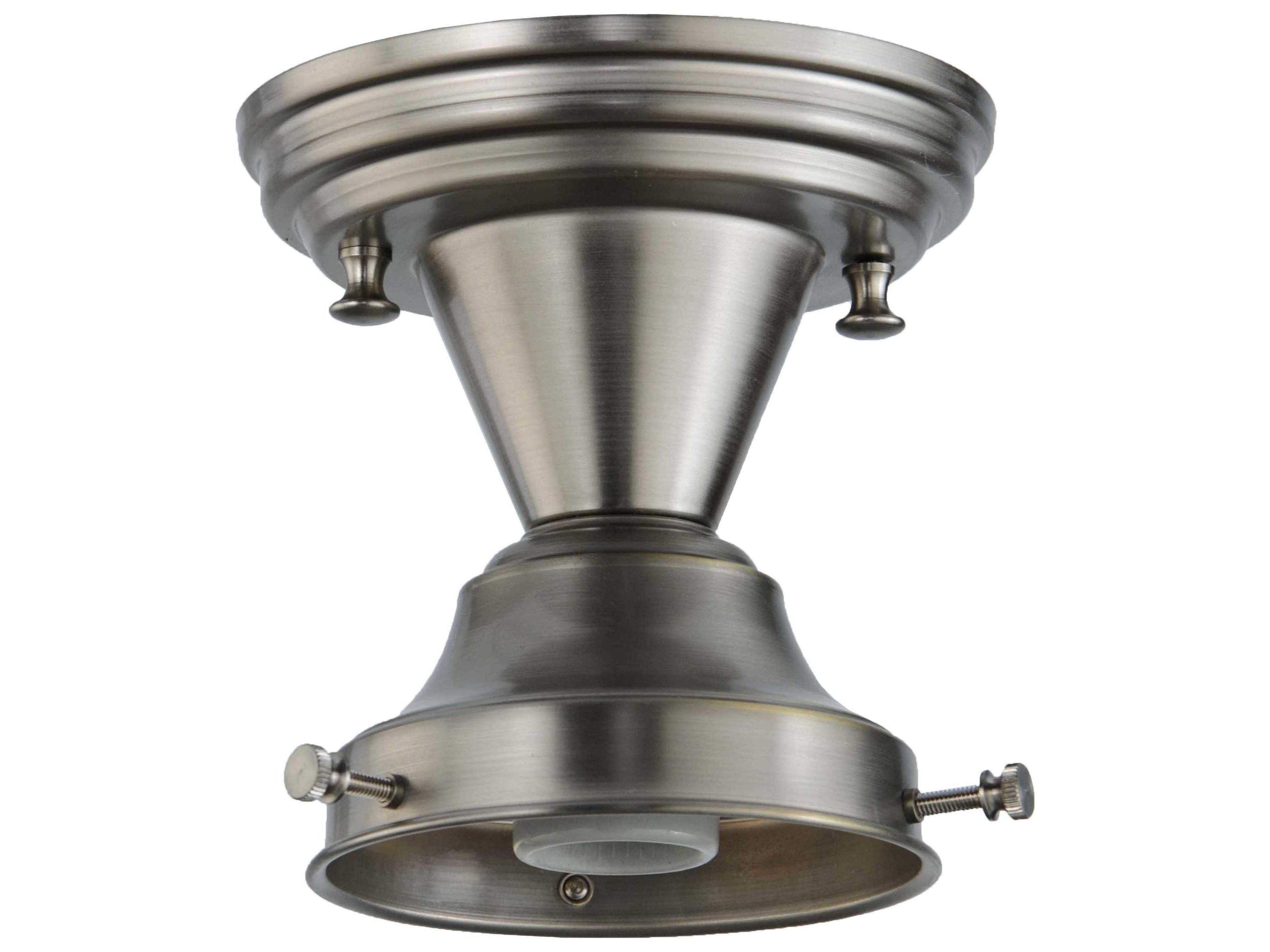 Schoolhouse Semi-Flush Mount Light Fitter