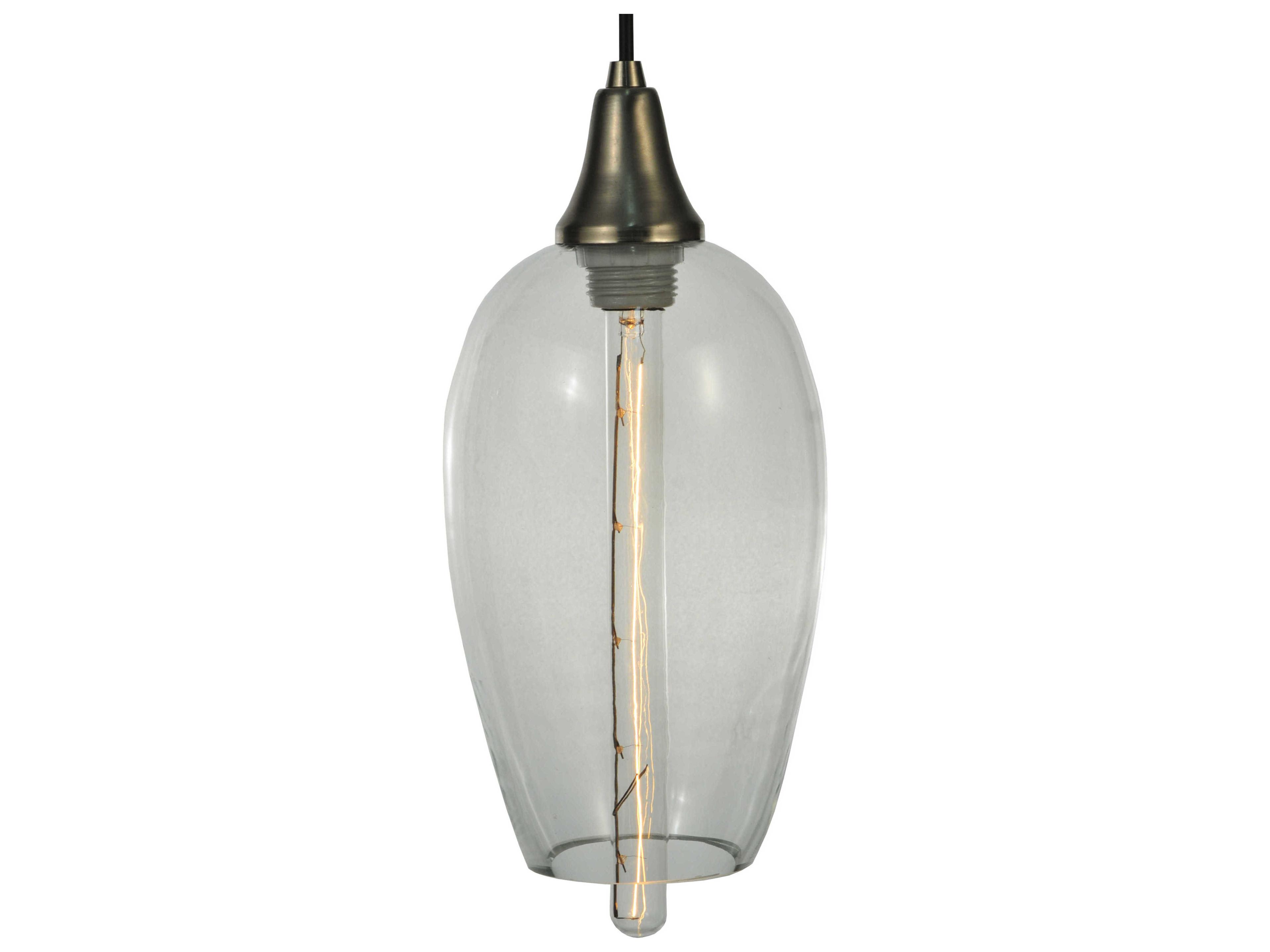 Metro Fusion 1-Light Black Bell Pendant