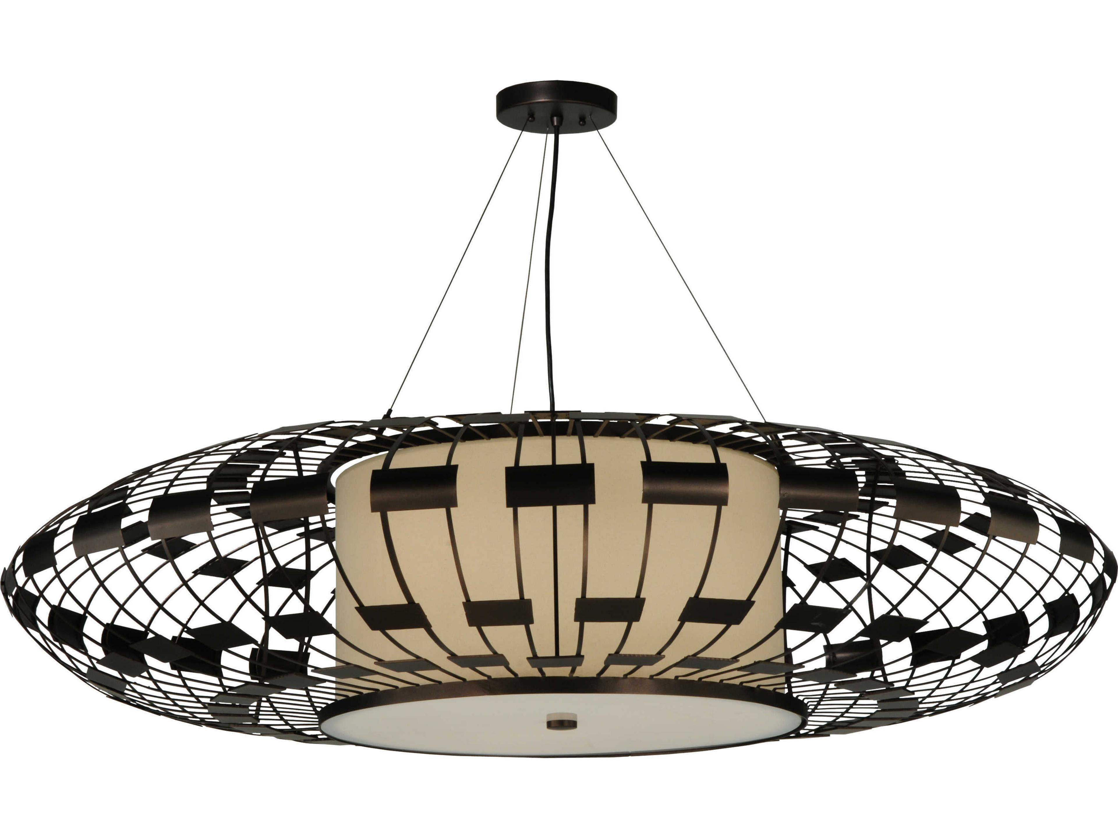 Deco 3-Light Black Pendant