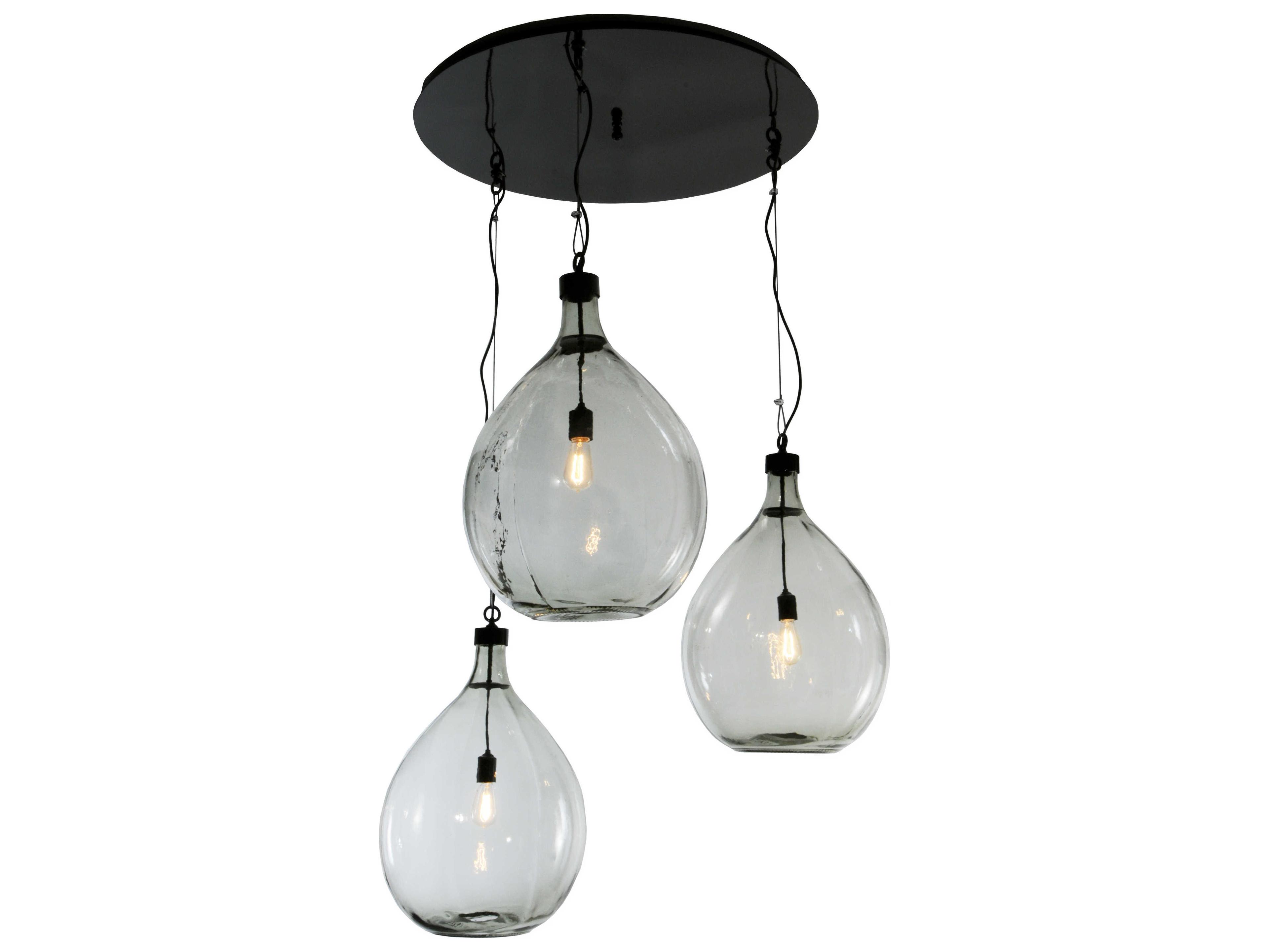 Euri Tanta 3-light Shower Pendant