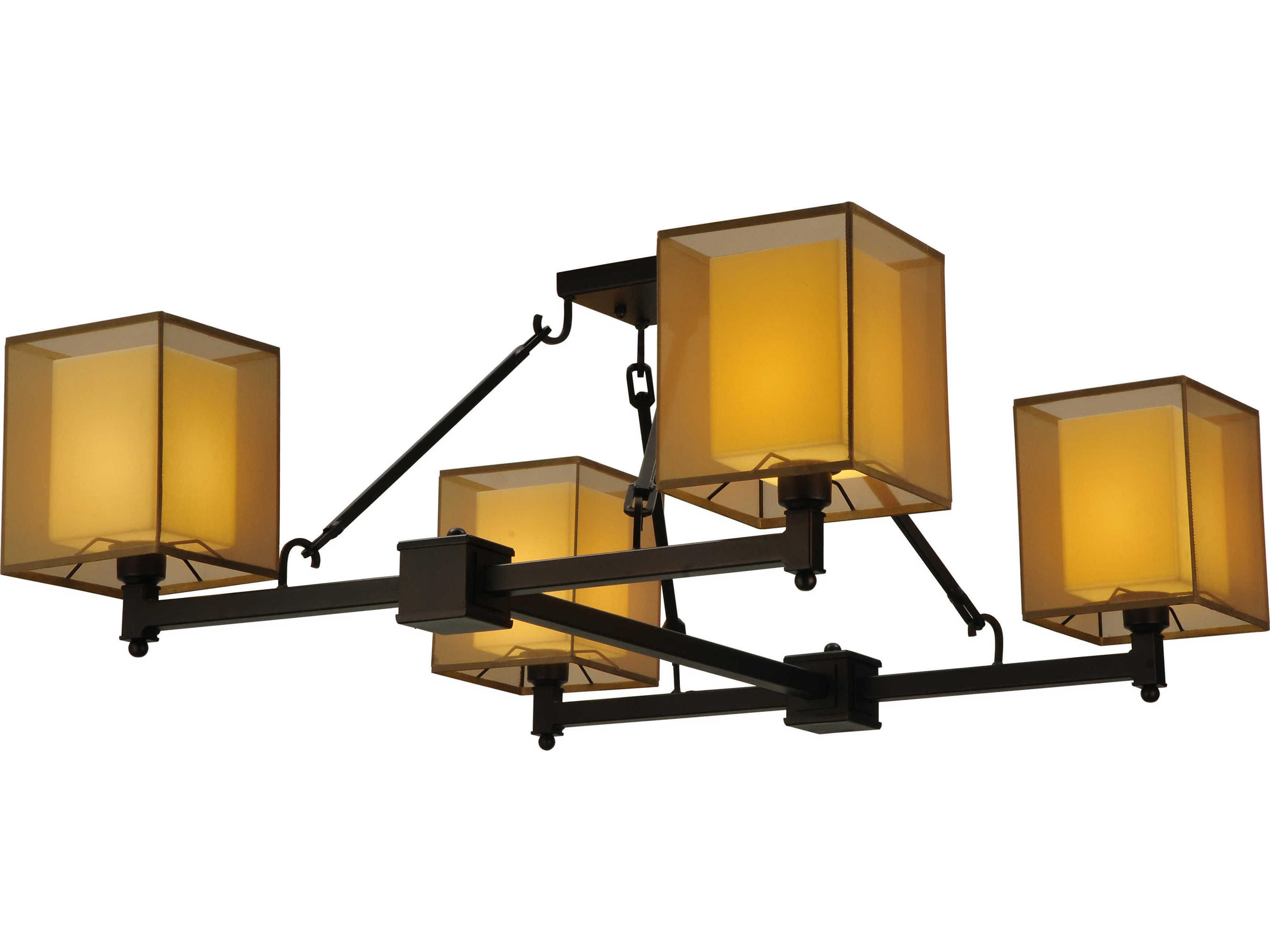 Horizon Bay 4-light Semi-Flush Mount Light