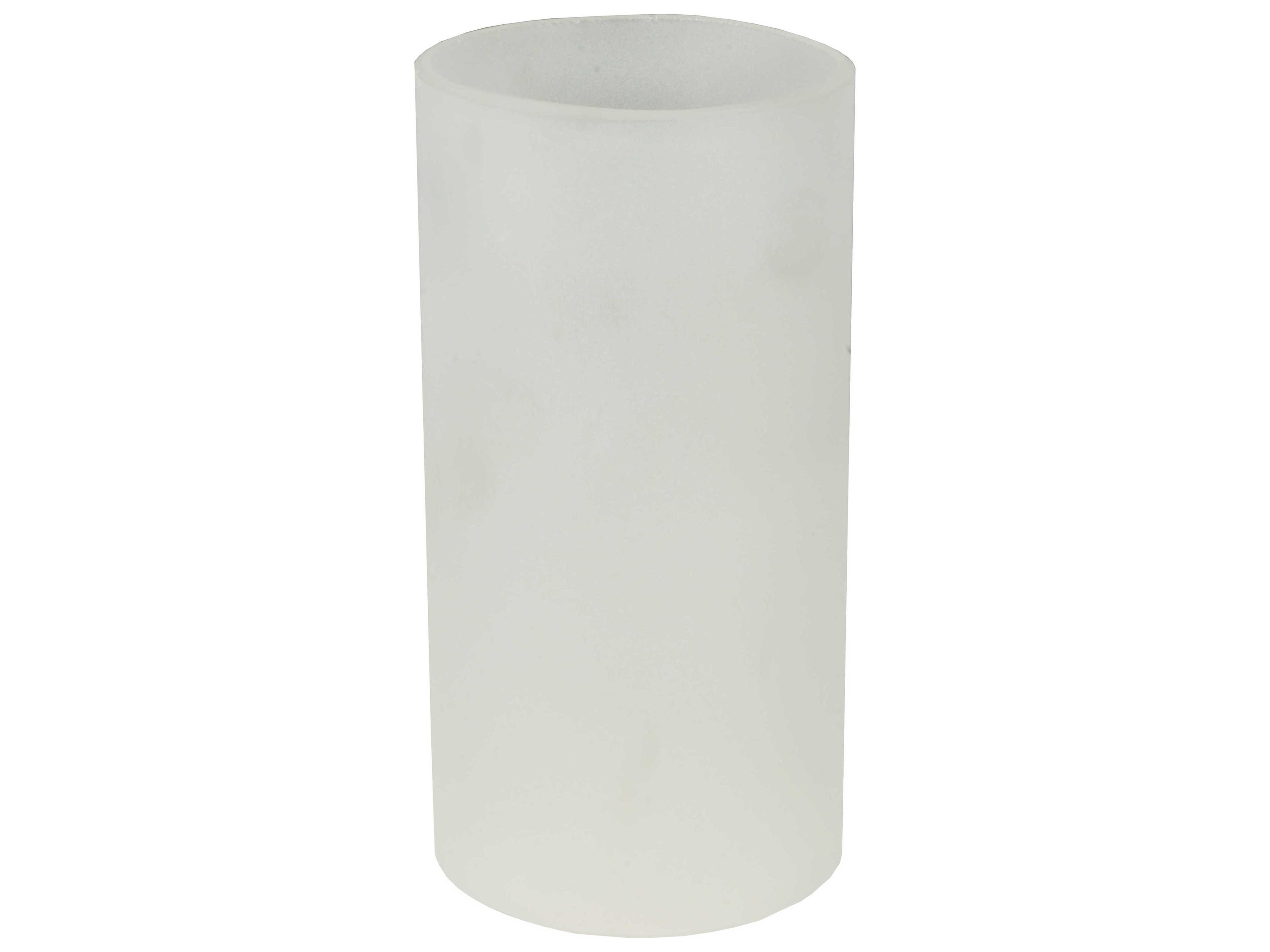 Cylinder Frosted Clear Shade