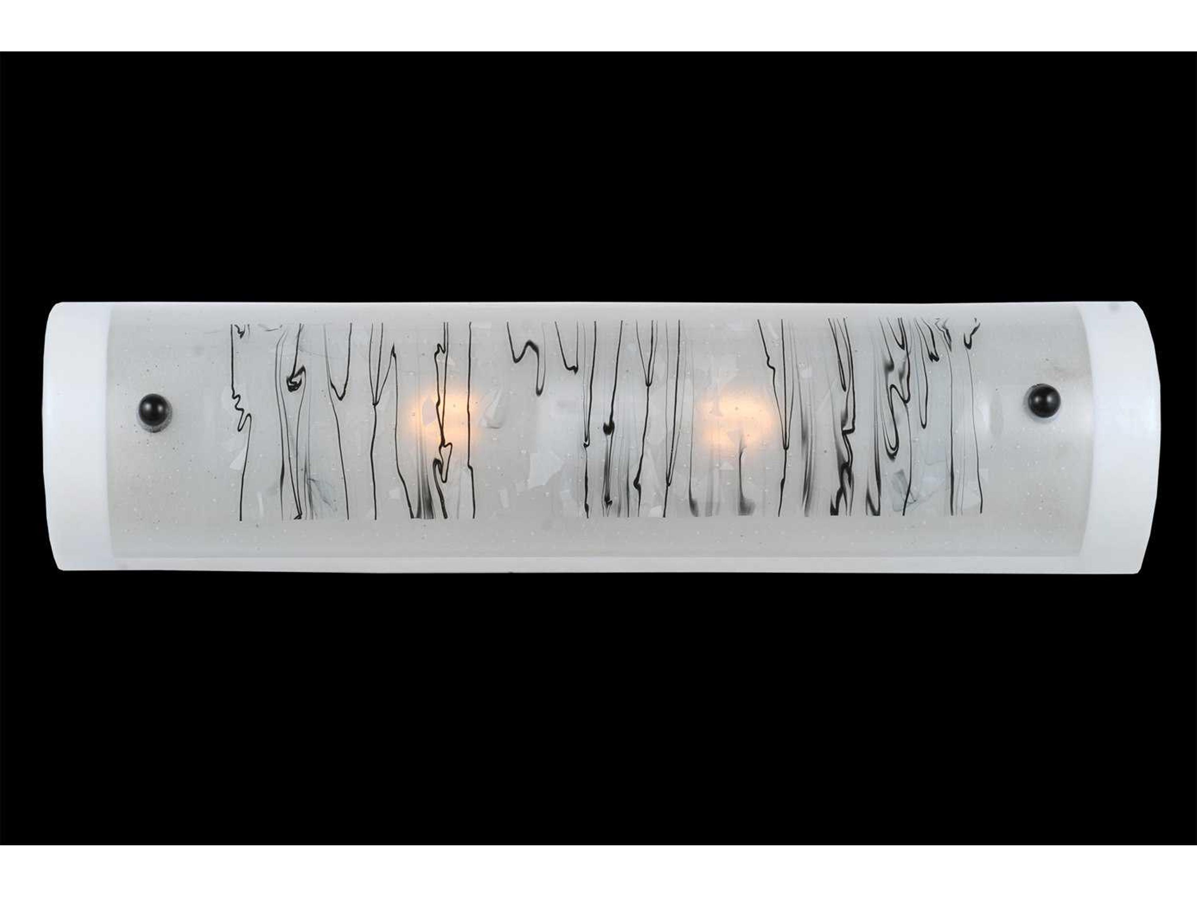 Twigs 2-Light Nickel Vanity Light